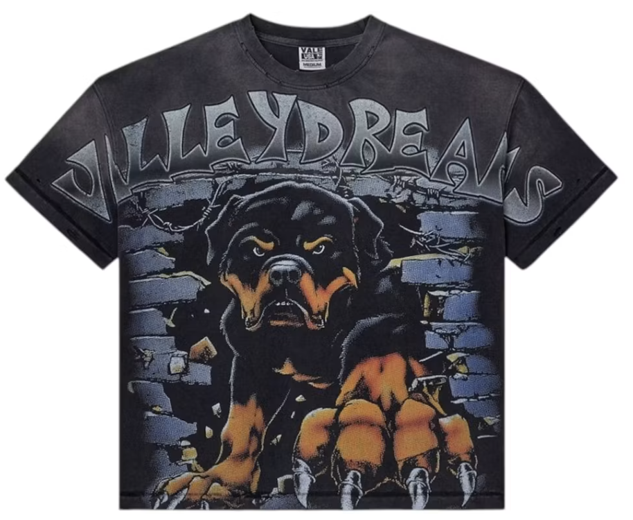 Vale Forever "Rottweiler" Big T-shirt (Black)