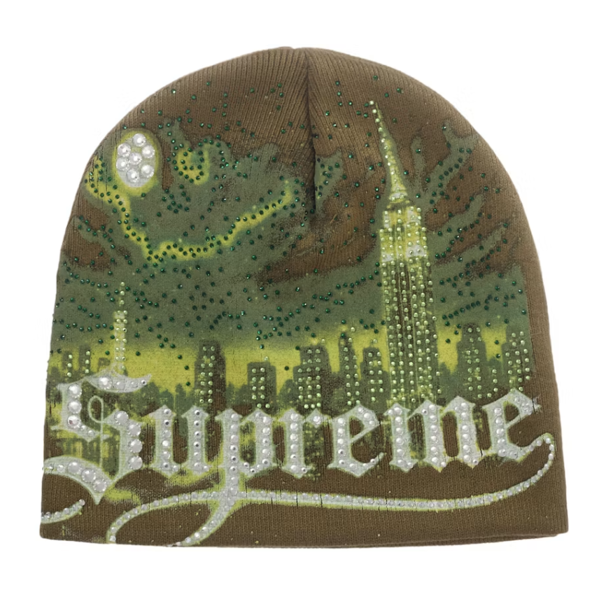 Supreme "Cityscape" Beanie (Green)