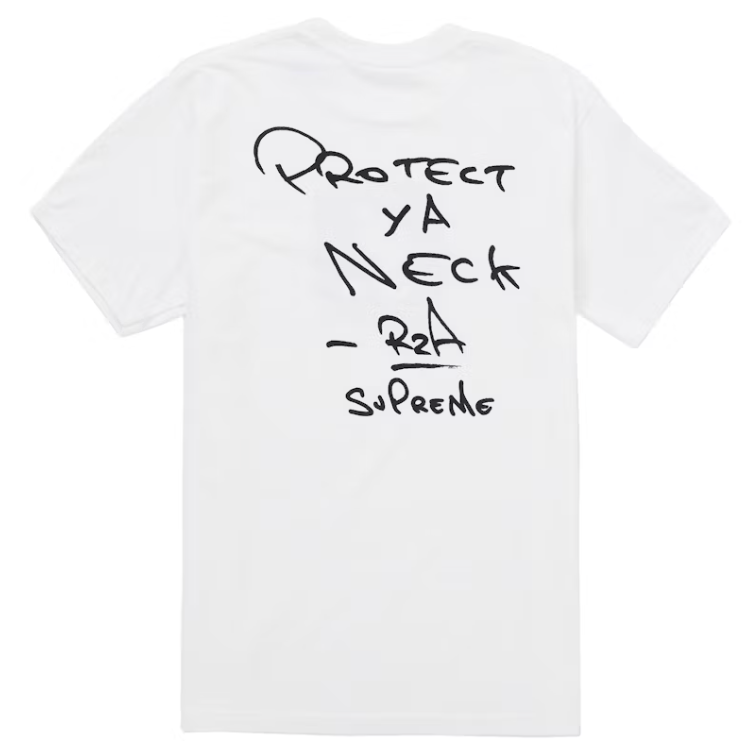 Supreme x Wu-Tang Clan "RZA" Tee (White)
