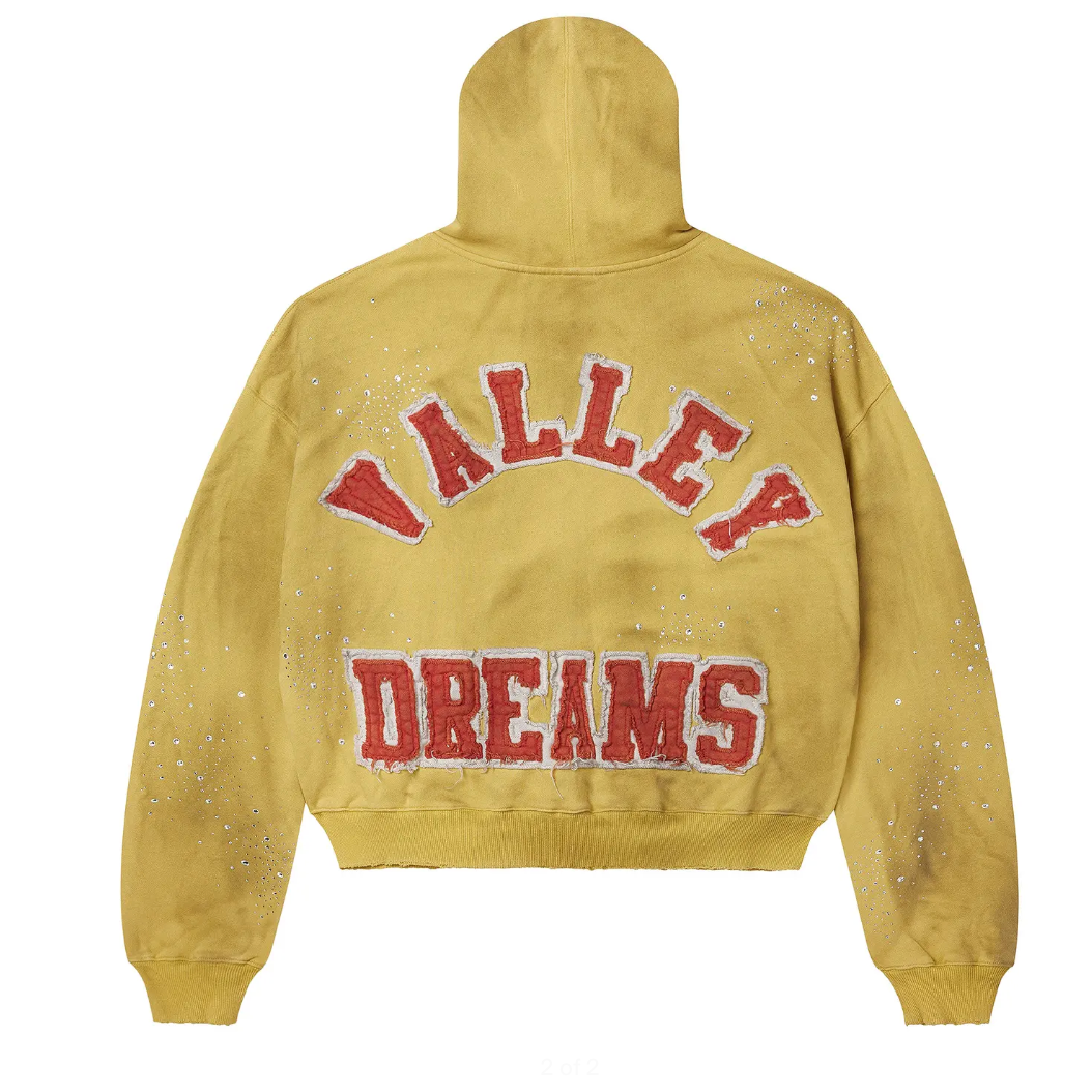 Vale Forever "Sun Custered" Zip Up (Yellow)