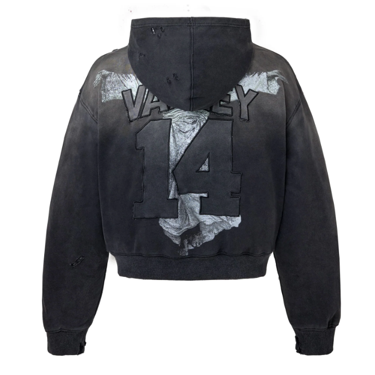 Vale "Jesus" Pullover Hoodie (Black)
