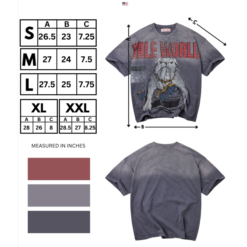 Vale Forever "Dogyard" Tee (Grey)