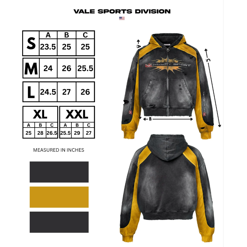 Vale Forever "Khalifa" Zip Up