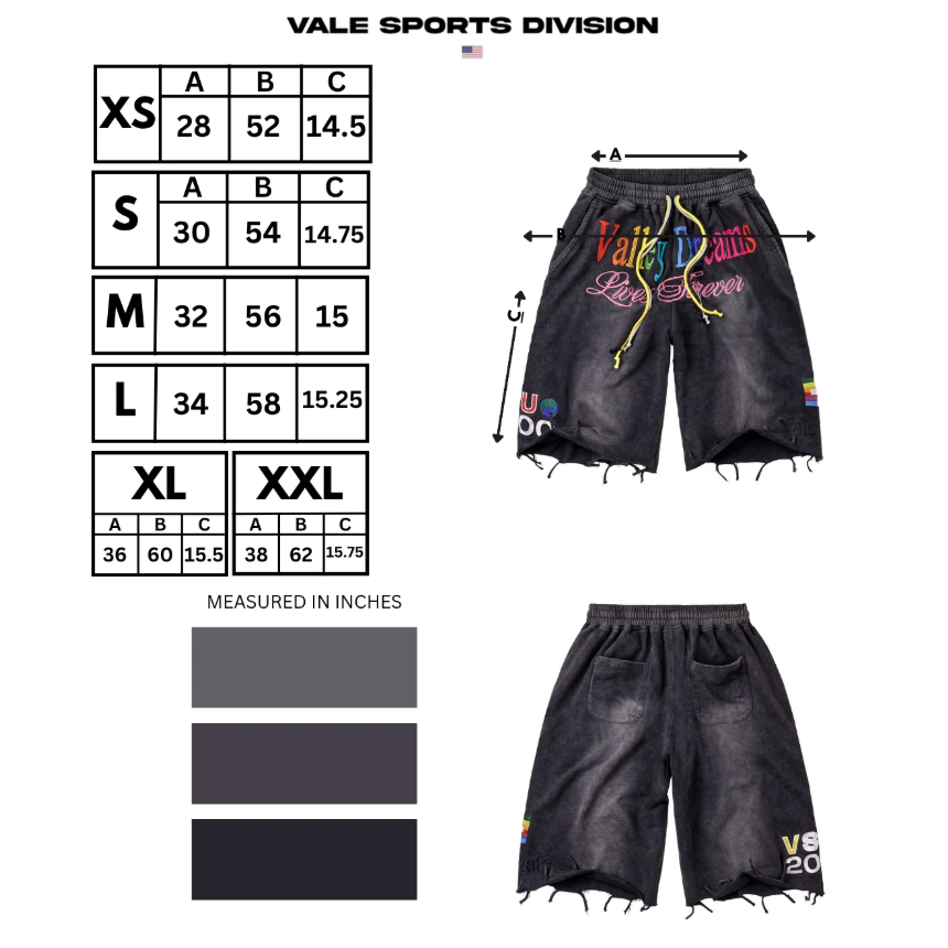 Vale Forever "Dreams" 3/4 Shorts
