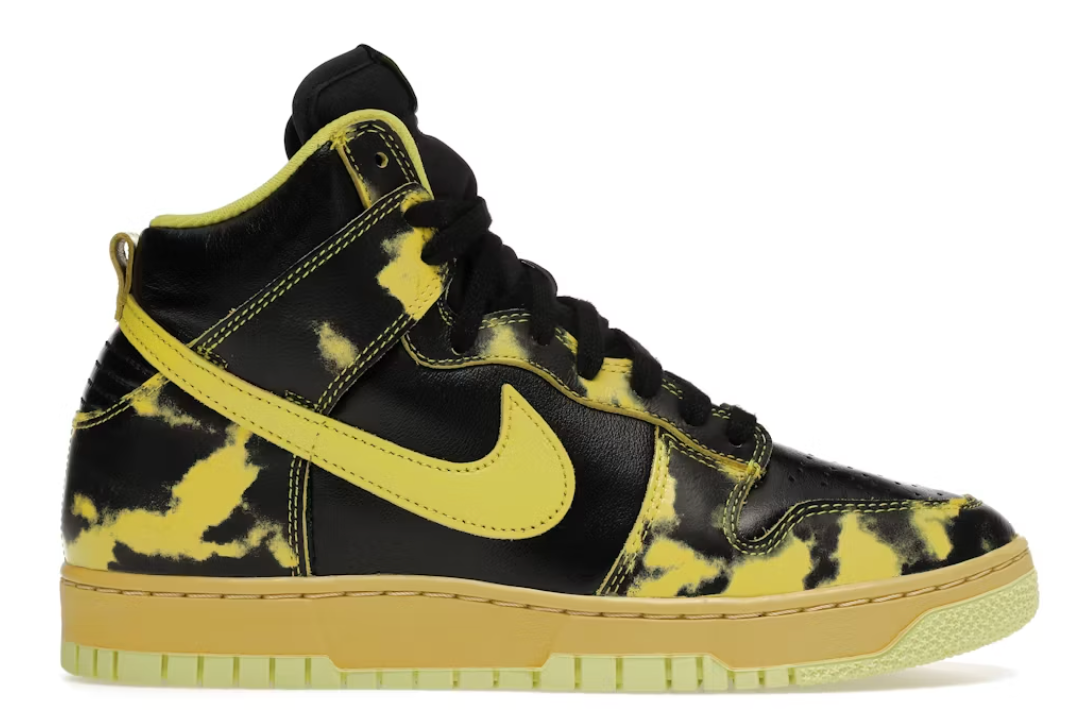 Nike Dunk High 1985 "Black Acid Wash"