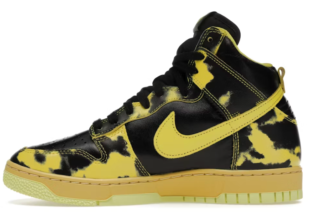 Nike Dunk High 1985 "Black Acid Wash"