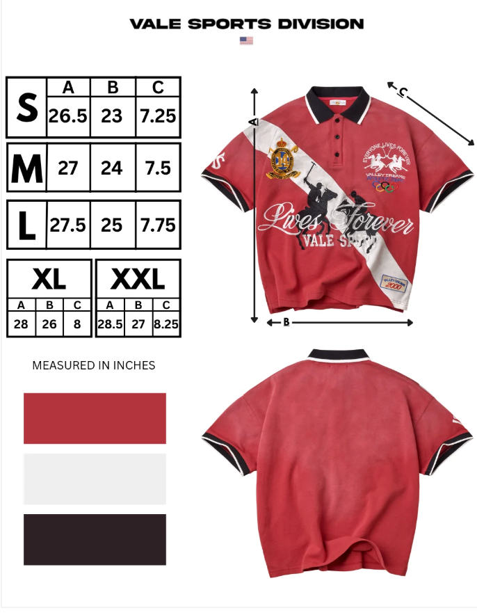 Vale Forever "London Polo" (Red)