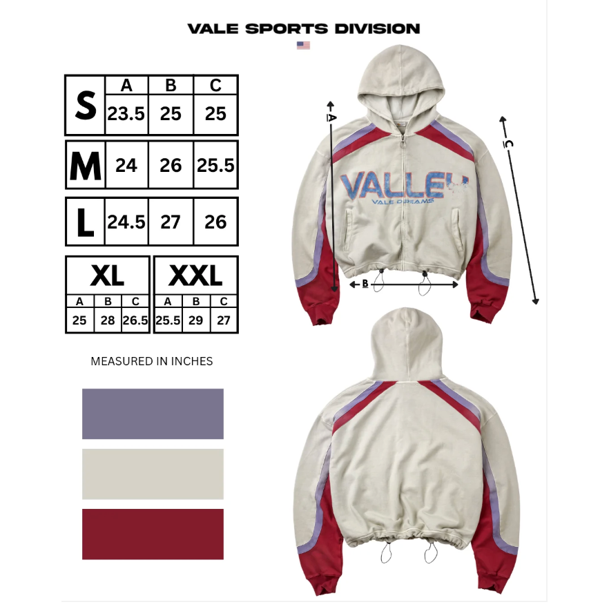 Vale Forever "Rocket" Zip Up