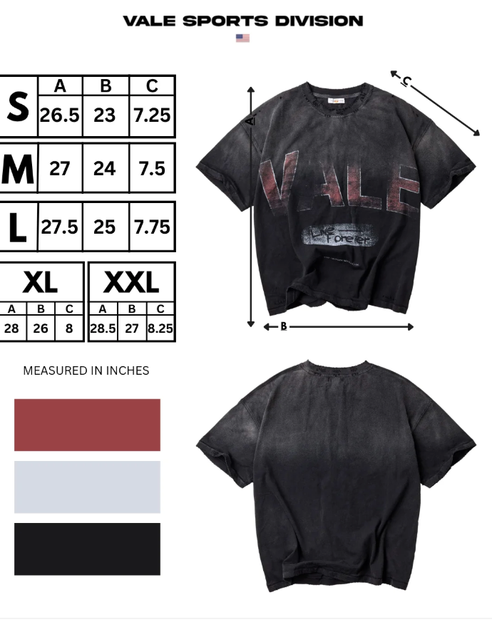 Vale Forever "Logo" Tee (BLACK)