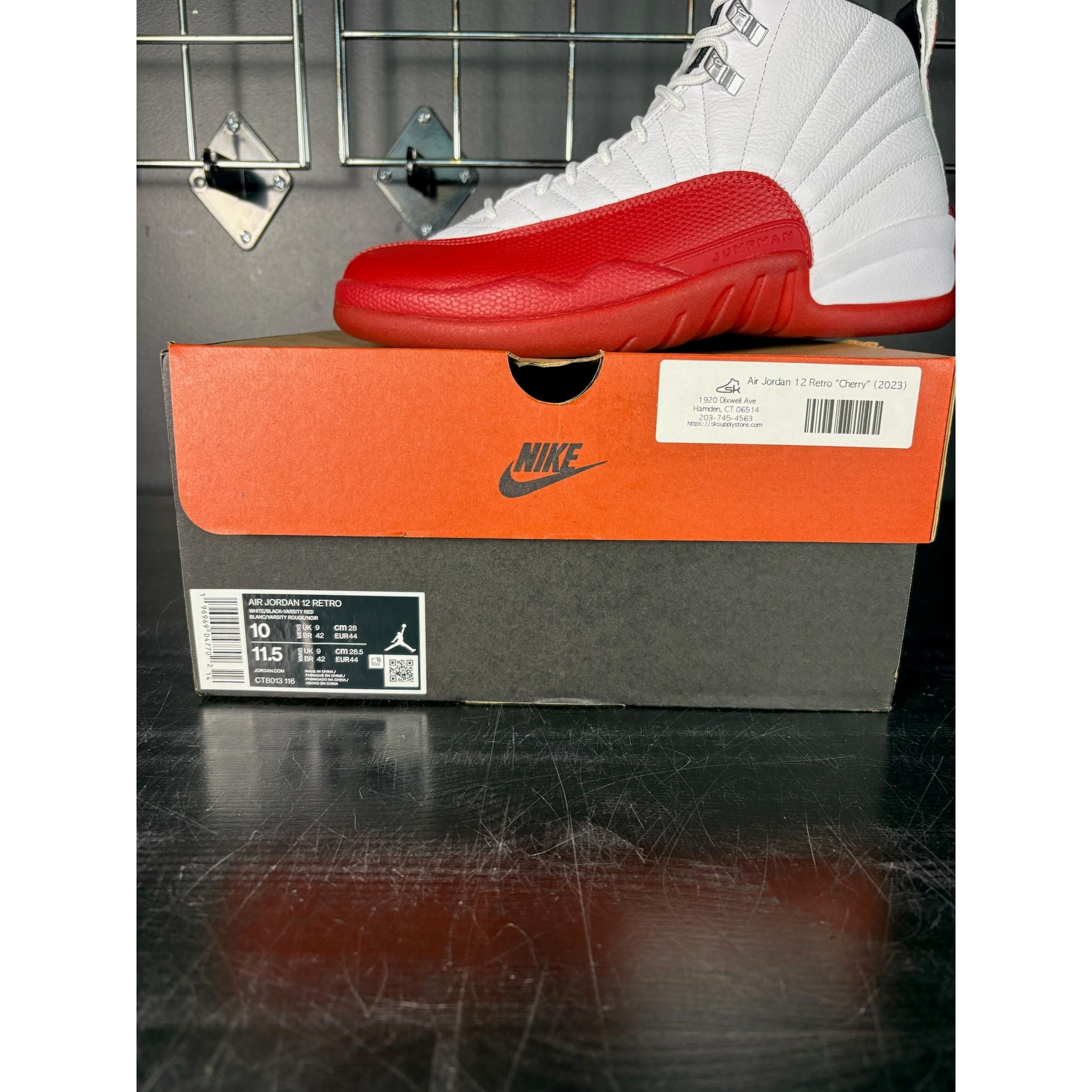 Air Jordan 12 Retro "Cherry" (2023) **PRE-OWNED**