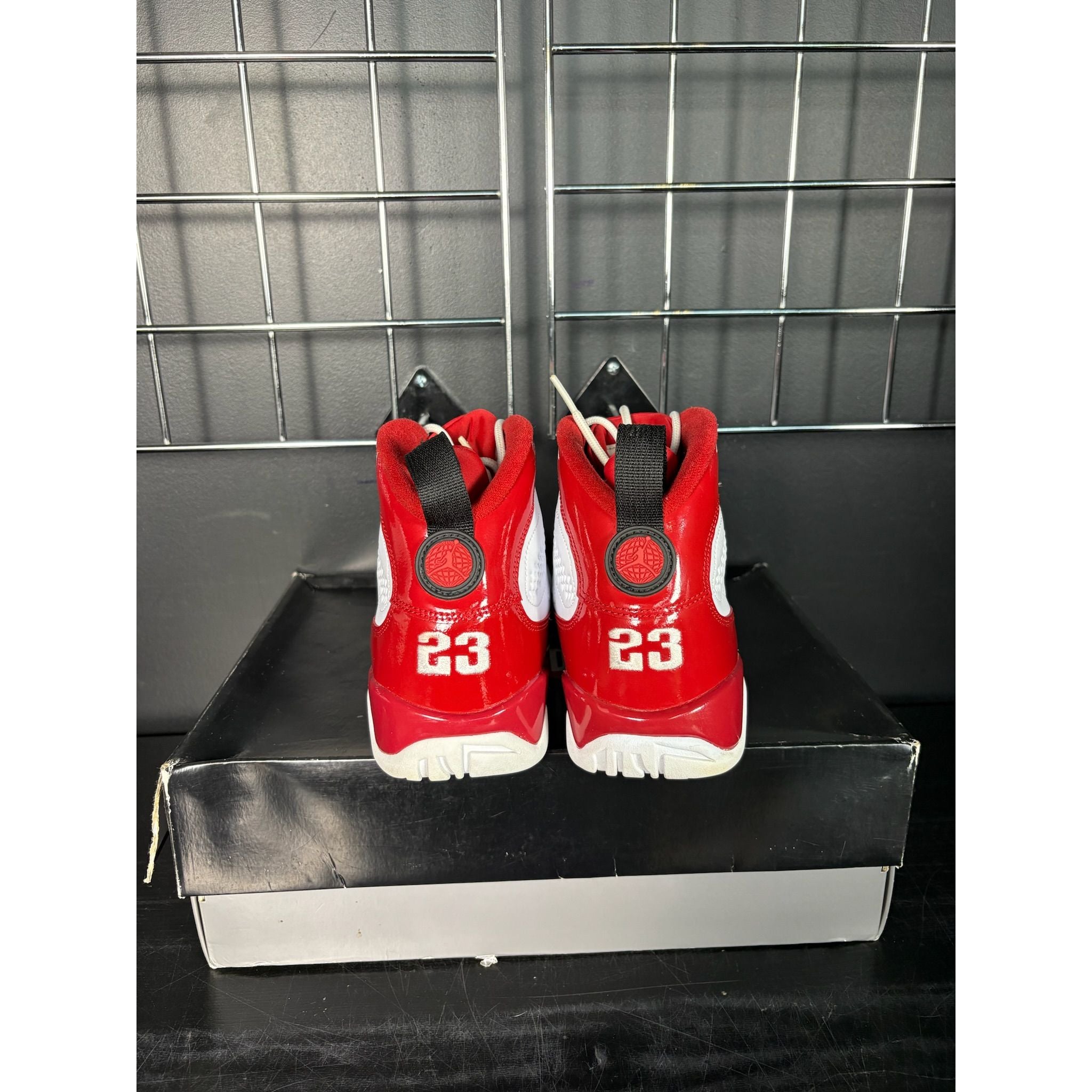 Air Jordan 9 Retro "White Gym Red" **PRE-OWNED**