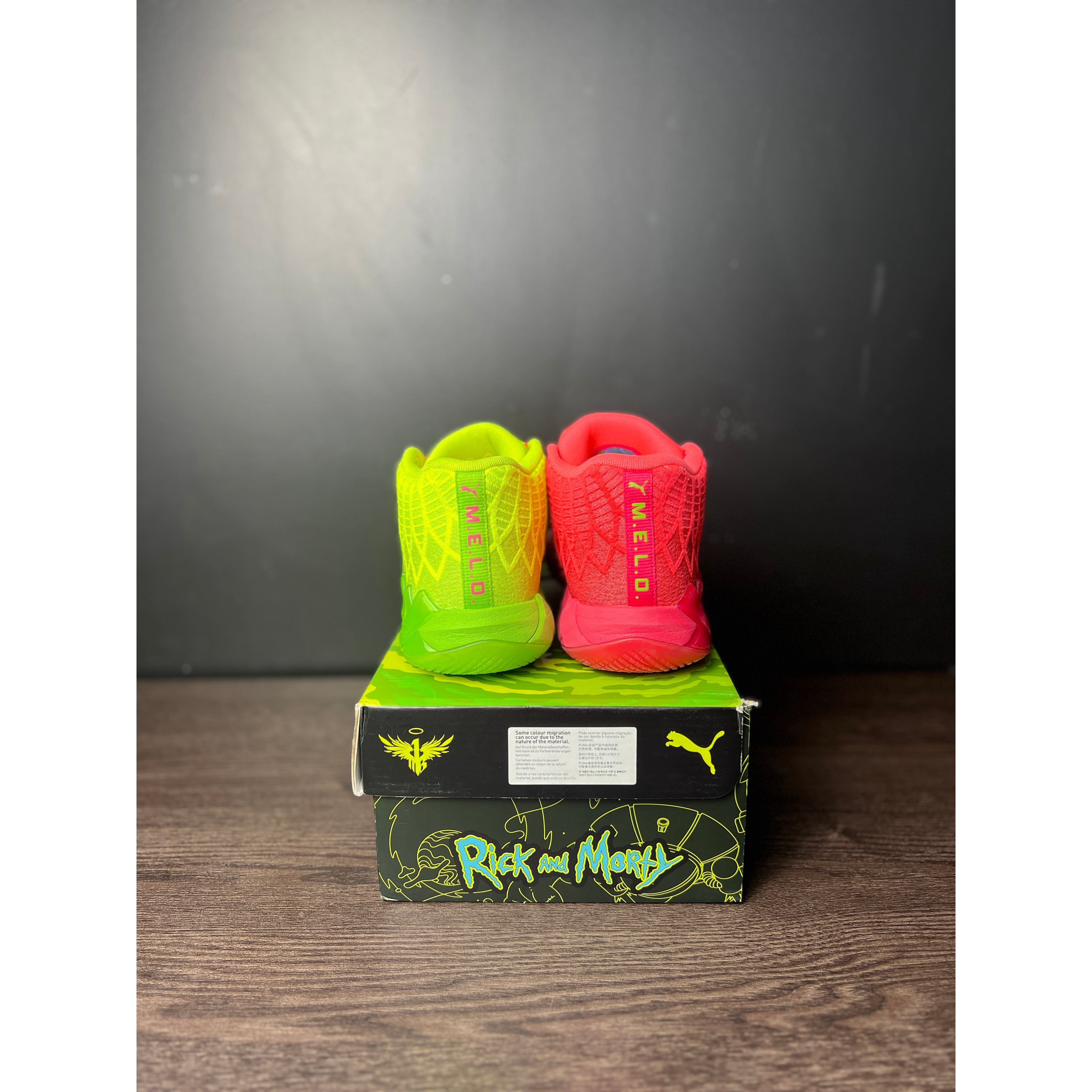 Puma LaMelo Ball MB.01 "Rick and Morty" **PRE-OWNED**
