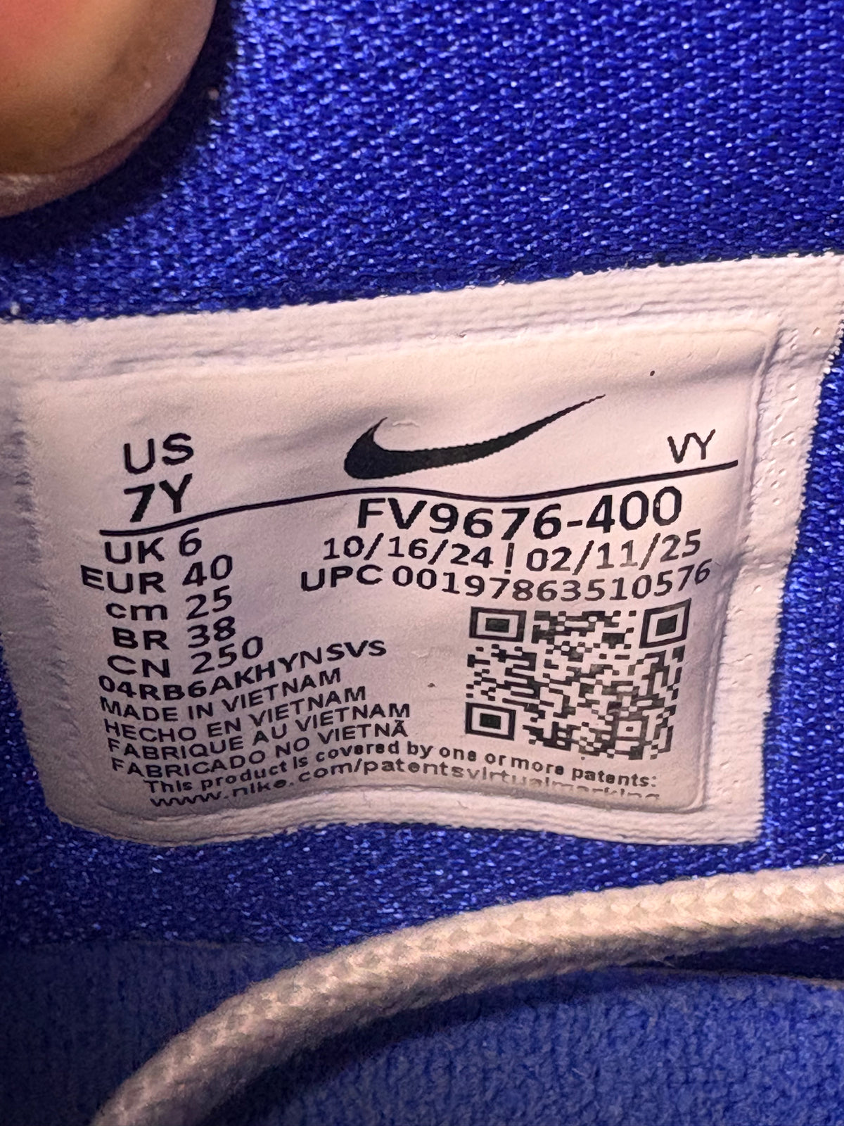 Nike Kobe 6 "Dodgers" (GS) **PRE-OWNED**