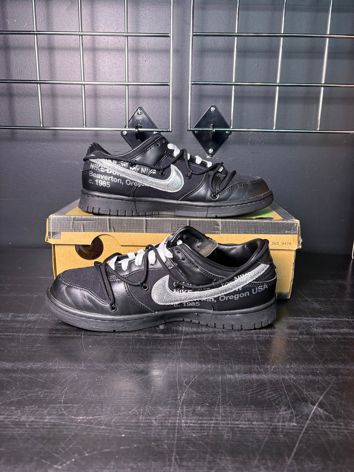 Nike Dunk Low Off-White "Lot 50" **PRE-OWNED**
