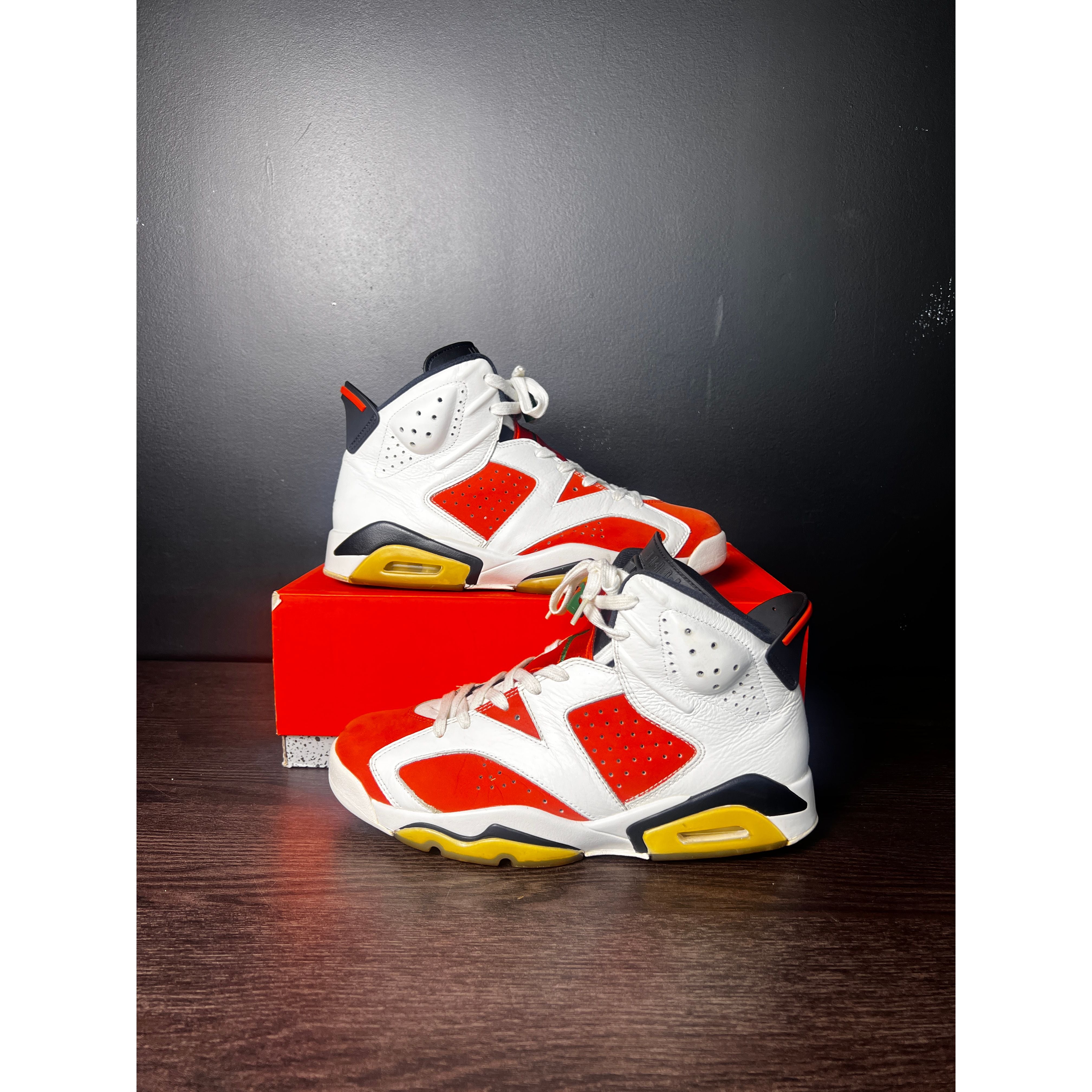 Air Jordan 6 Retro "Gatorade Like Mike White" **PRE-OWNED**