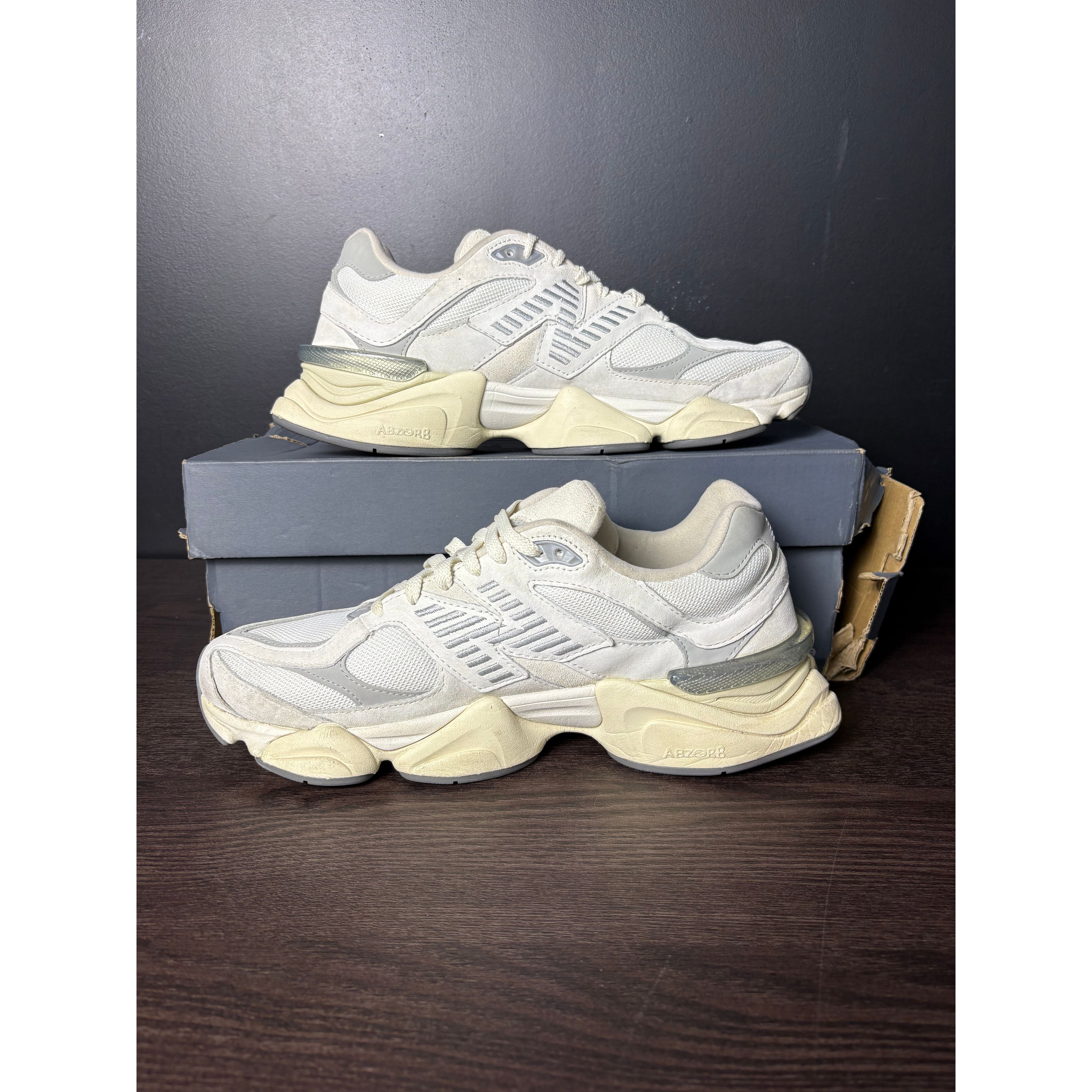 New Balance 9060 "Sea Salt White" **PRE-OWNED**