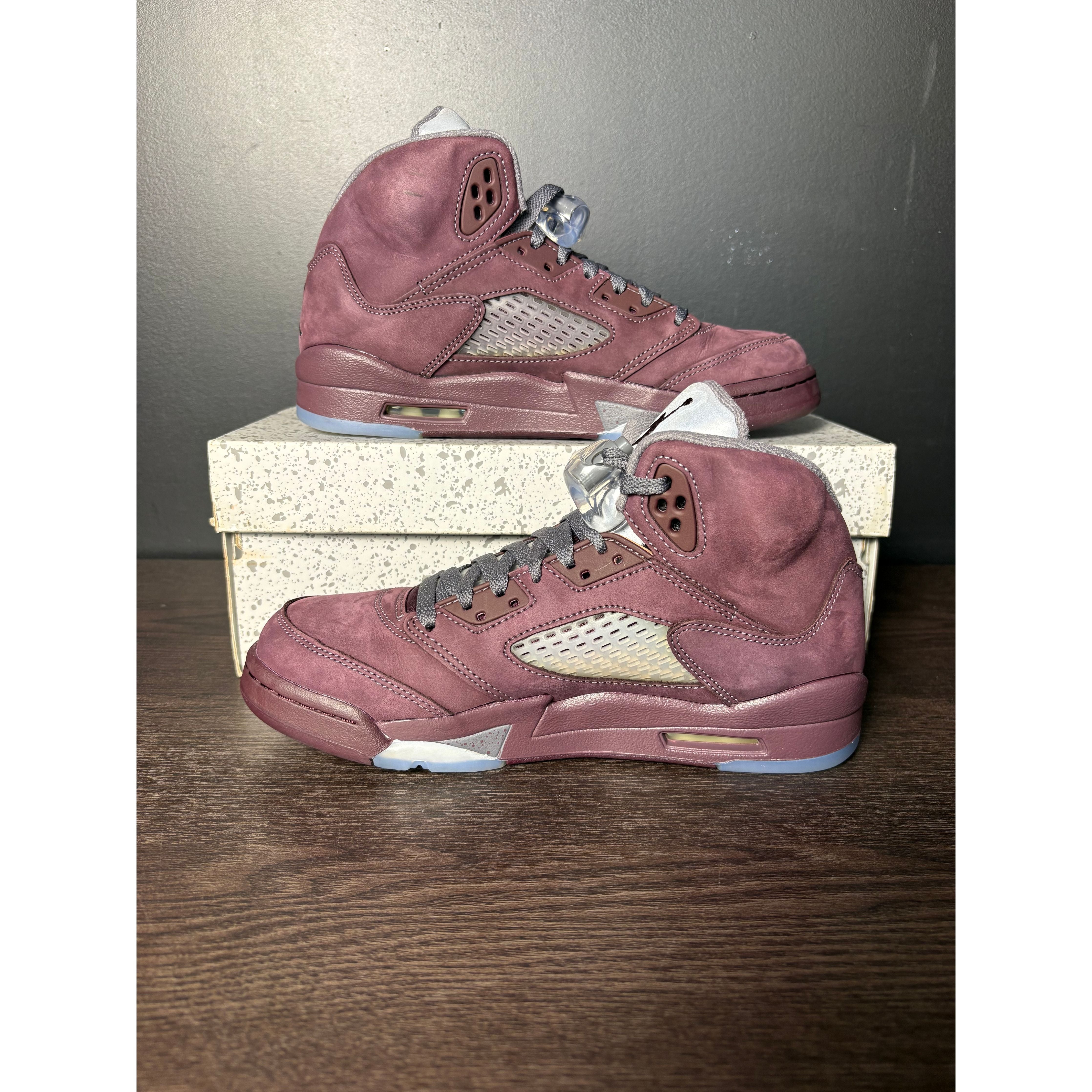 Air Jordan 5 Retro "Burgundy" (2023) (GS) **PRE-OWNED**