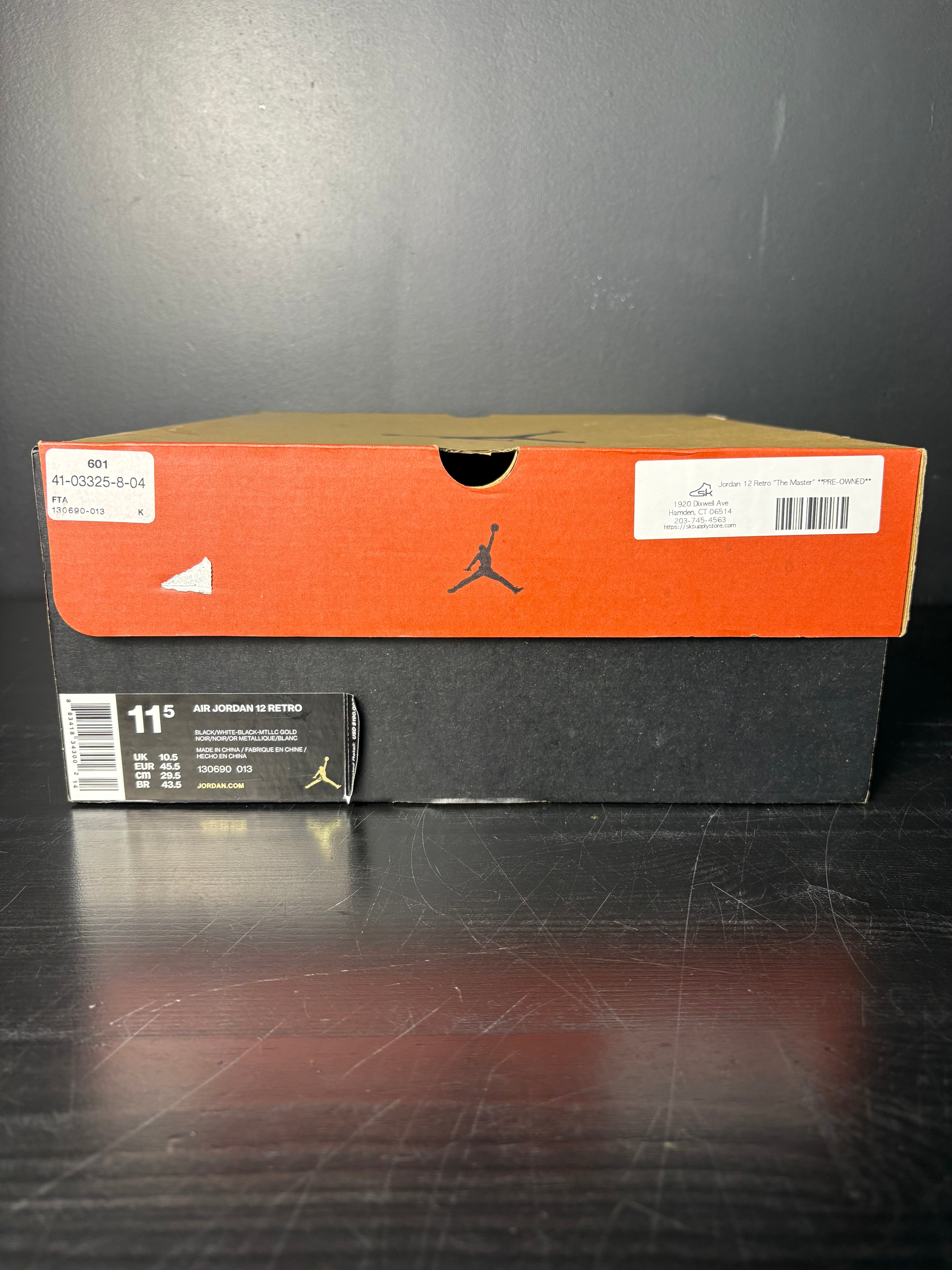 Air Jordan 12 Retro "The Master" **PRE-OWNED**