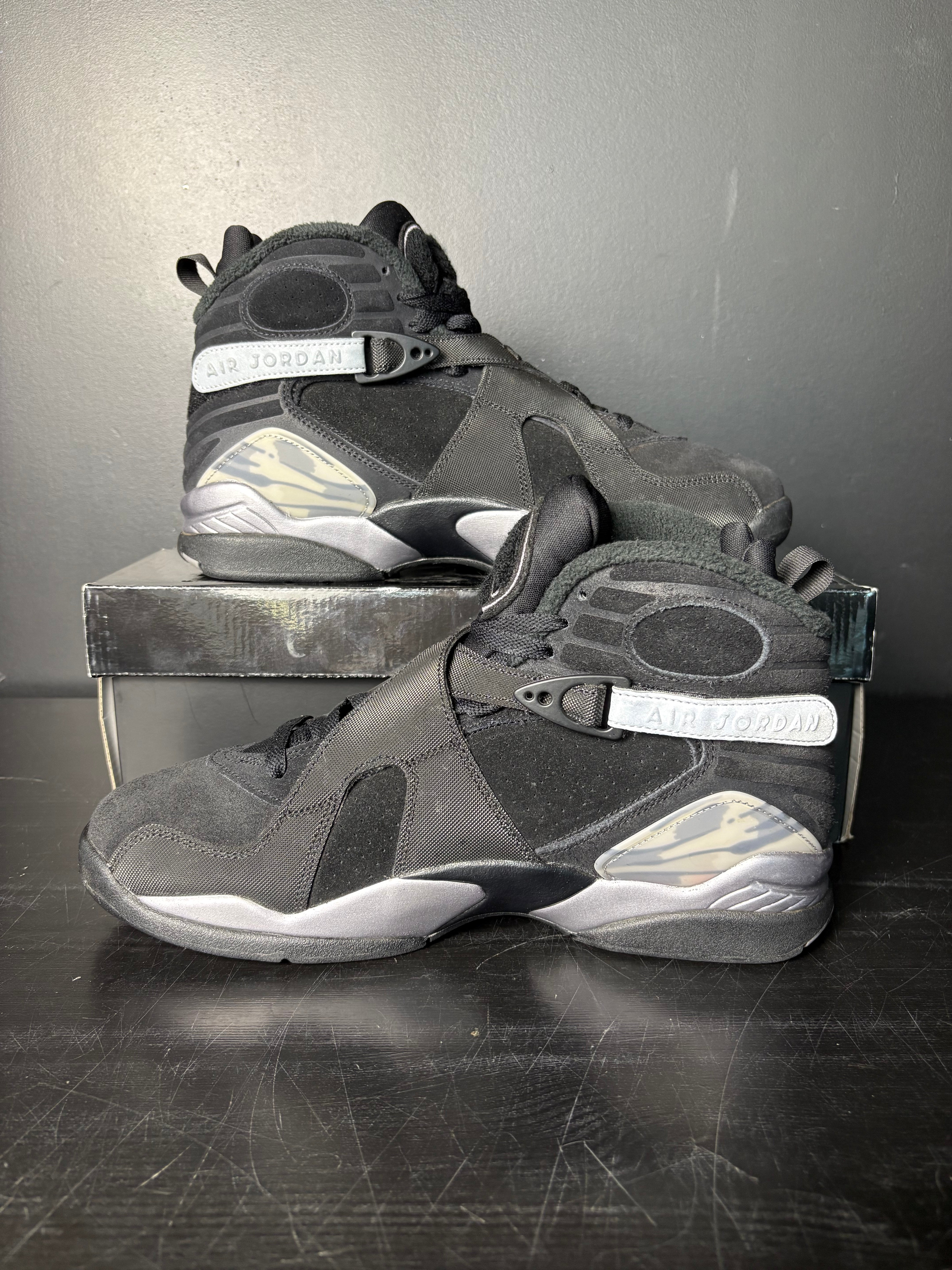 Air Jordan 8 Retro "Winterized Gunsmoke" **PRE-OWNED**