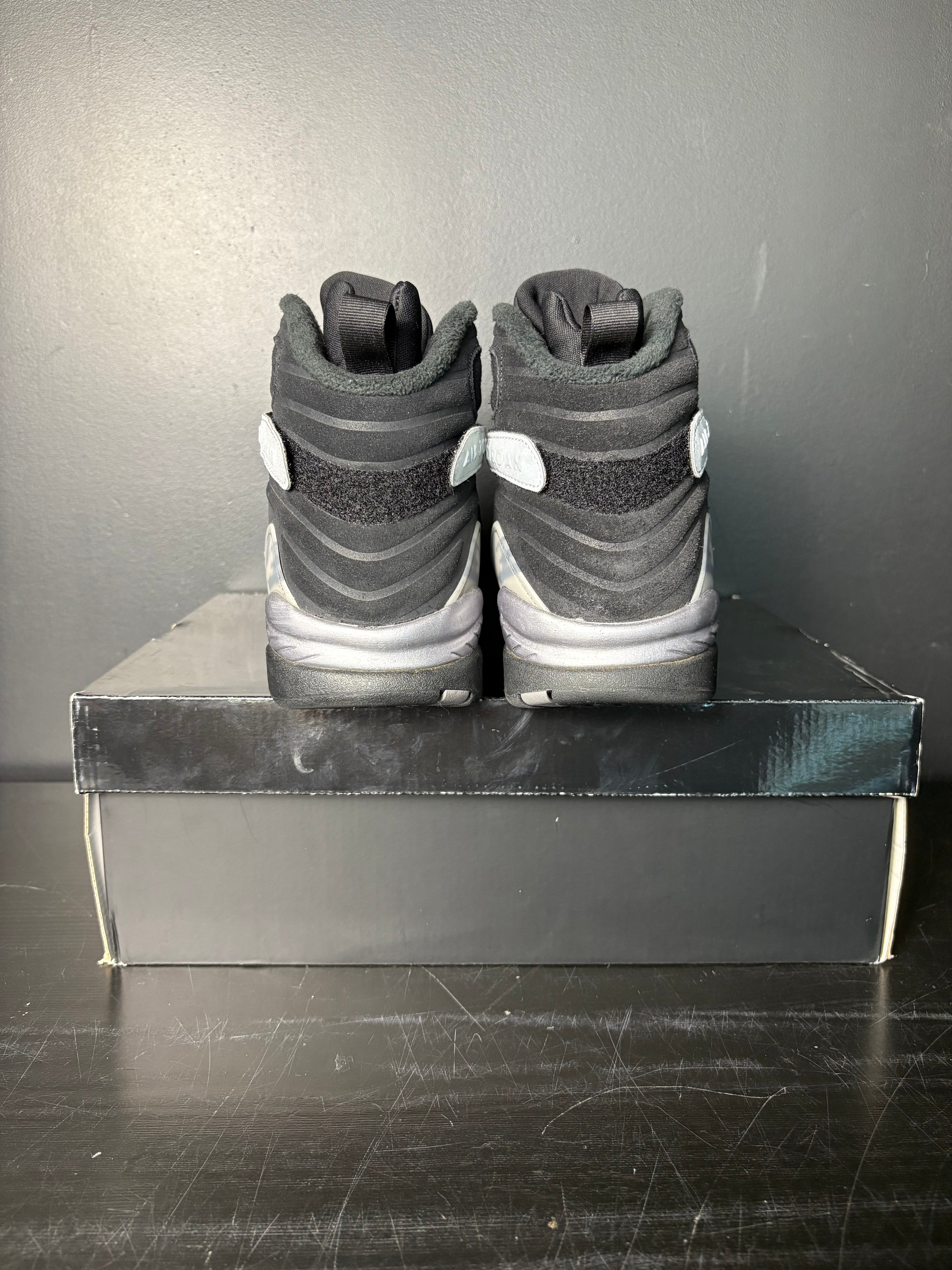 Air Jordan 8 Retro "Winterized Gunsmoke" **PRE-OWNED**