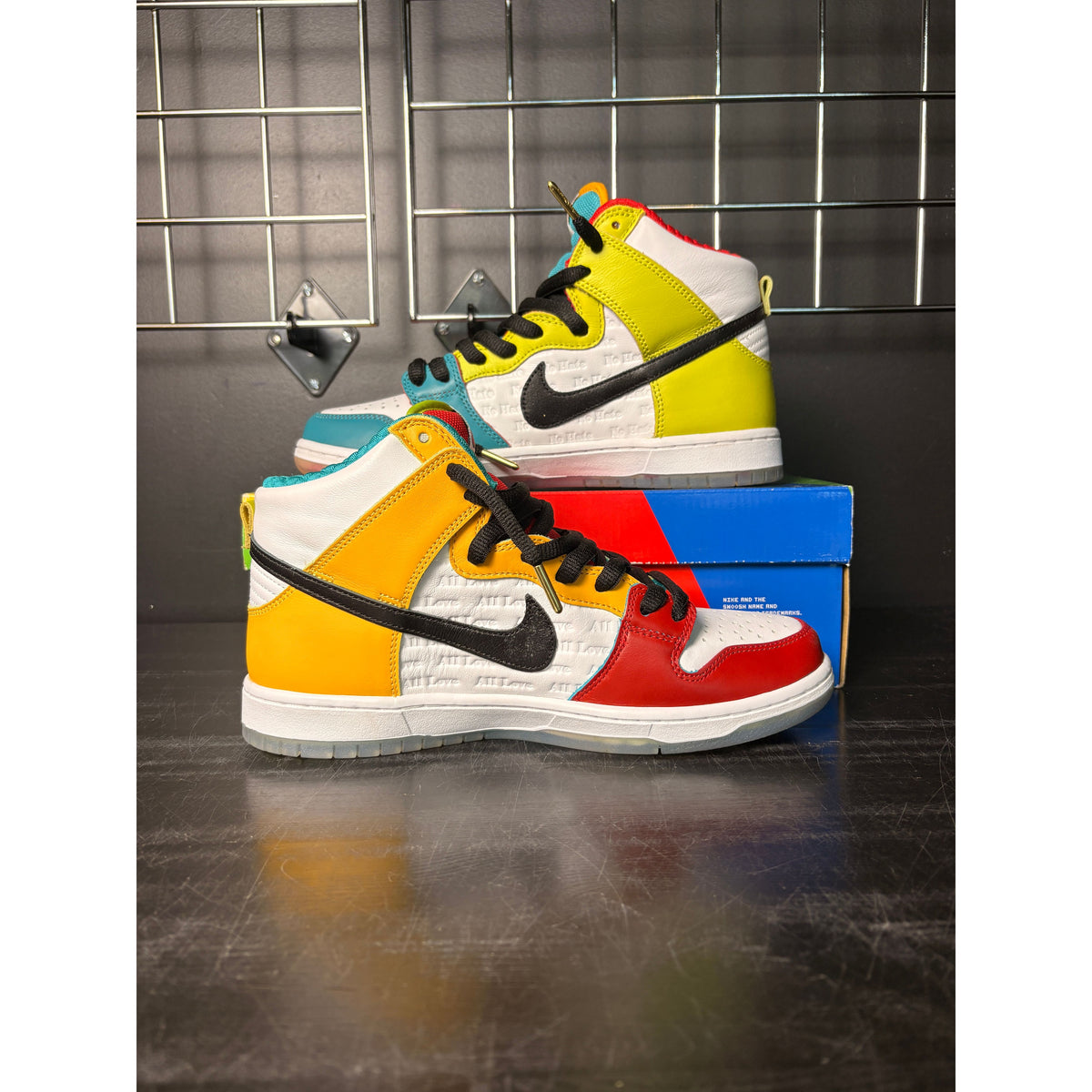 Nike SB Dunk High Pro "FroSkate All Love" **PRE-OWNED**