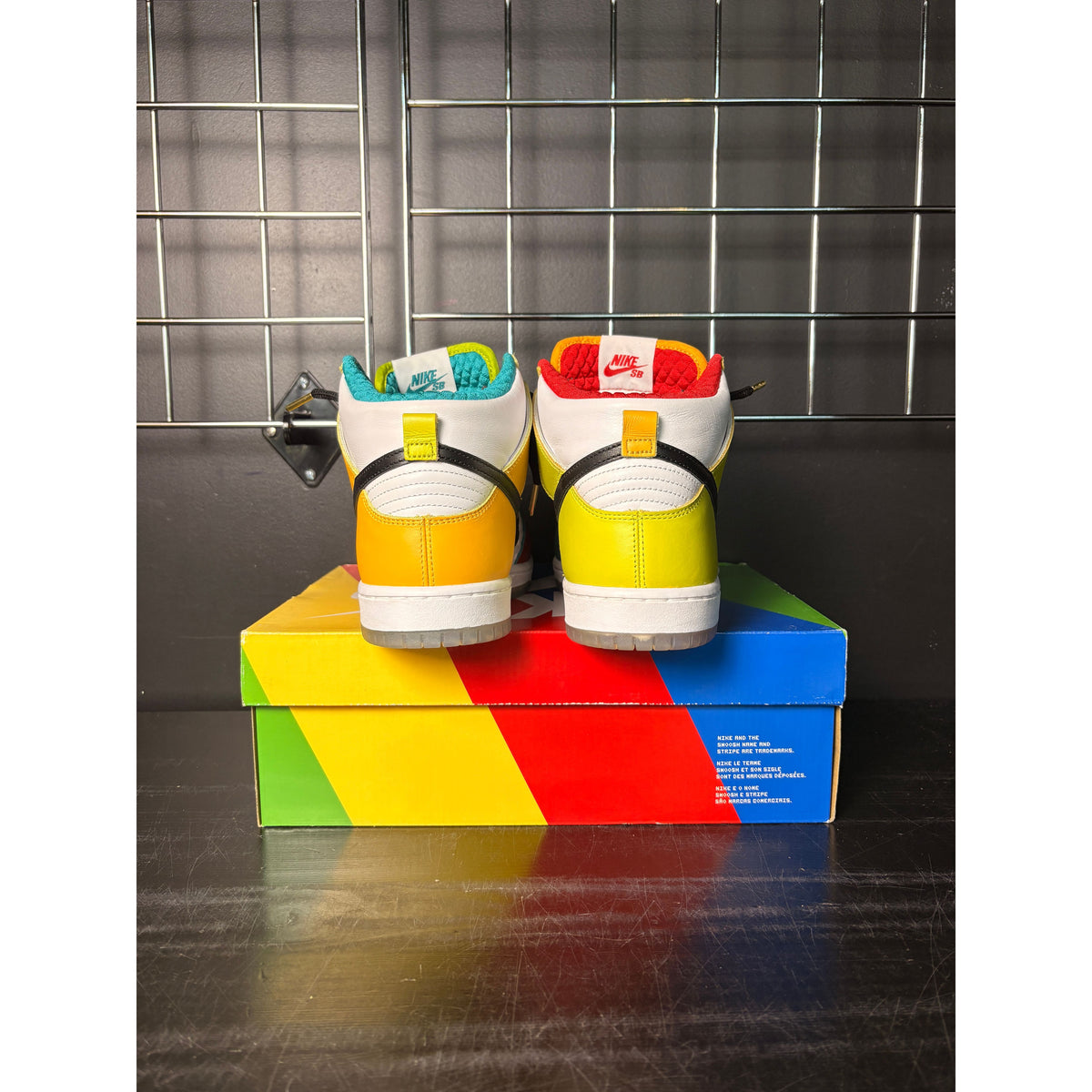 Nike SB Dunk High Pro "FroSkate All Love" **PRE-OWNED**