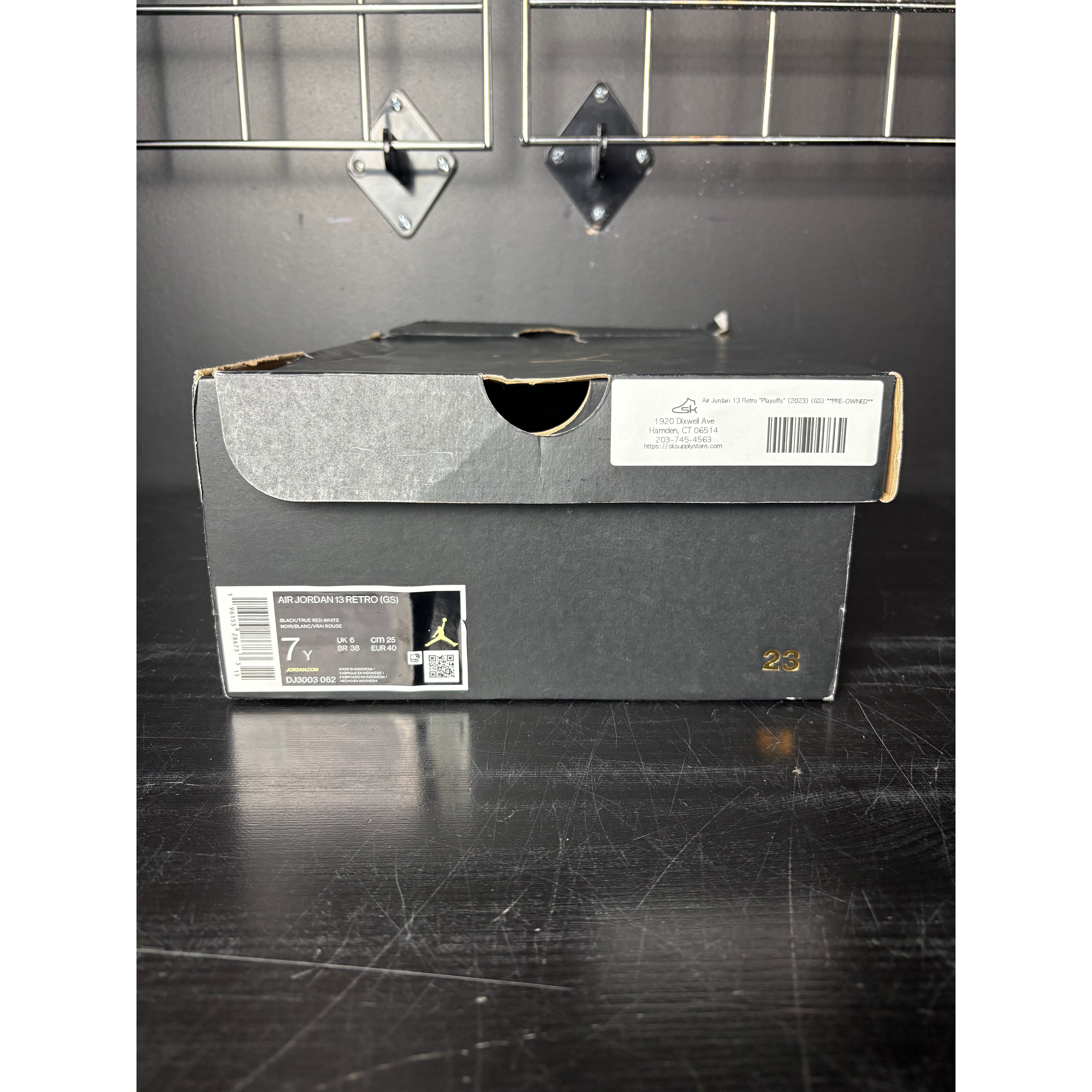 Air Jordan 13 Retro "Playoffs" (2023) (GS) **PRE-OWNED**