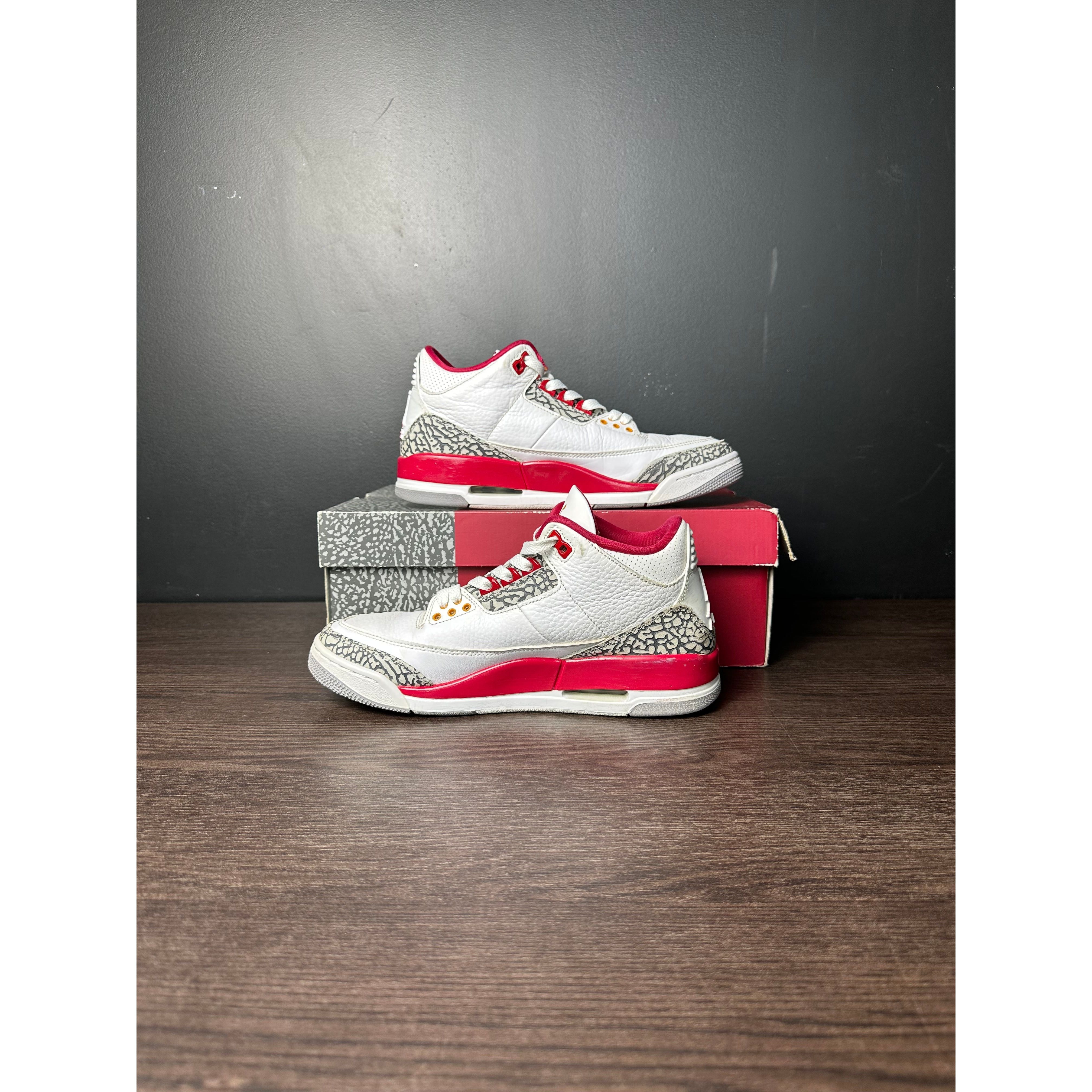 Air Jordan 3 Retro "Cardinal" (GS) **PRE-OWNED**