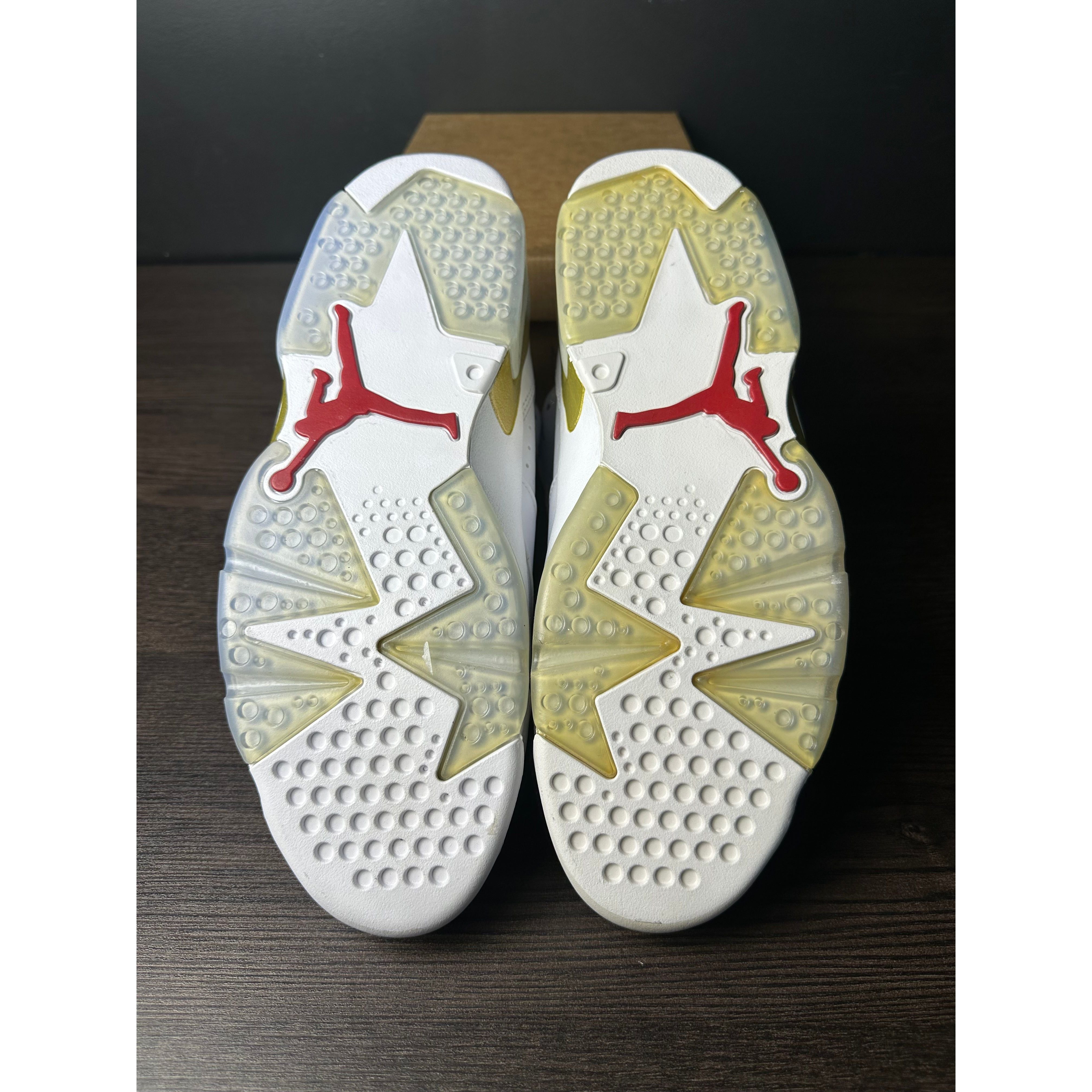 Air Jordan 6 Retro "Golden Moments Pack" **PRE-OWNED** REP. Box