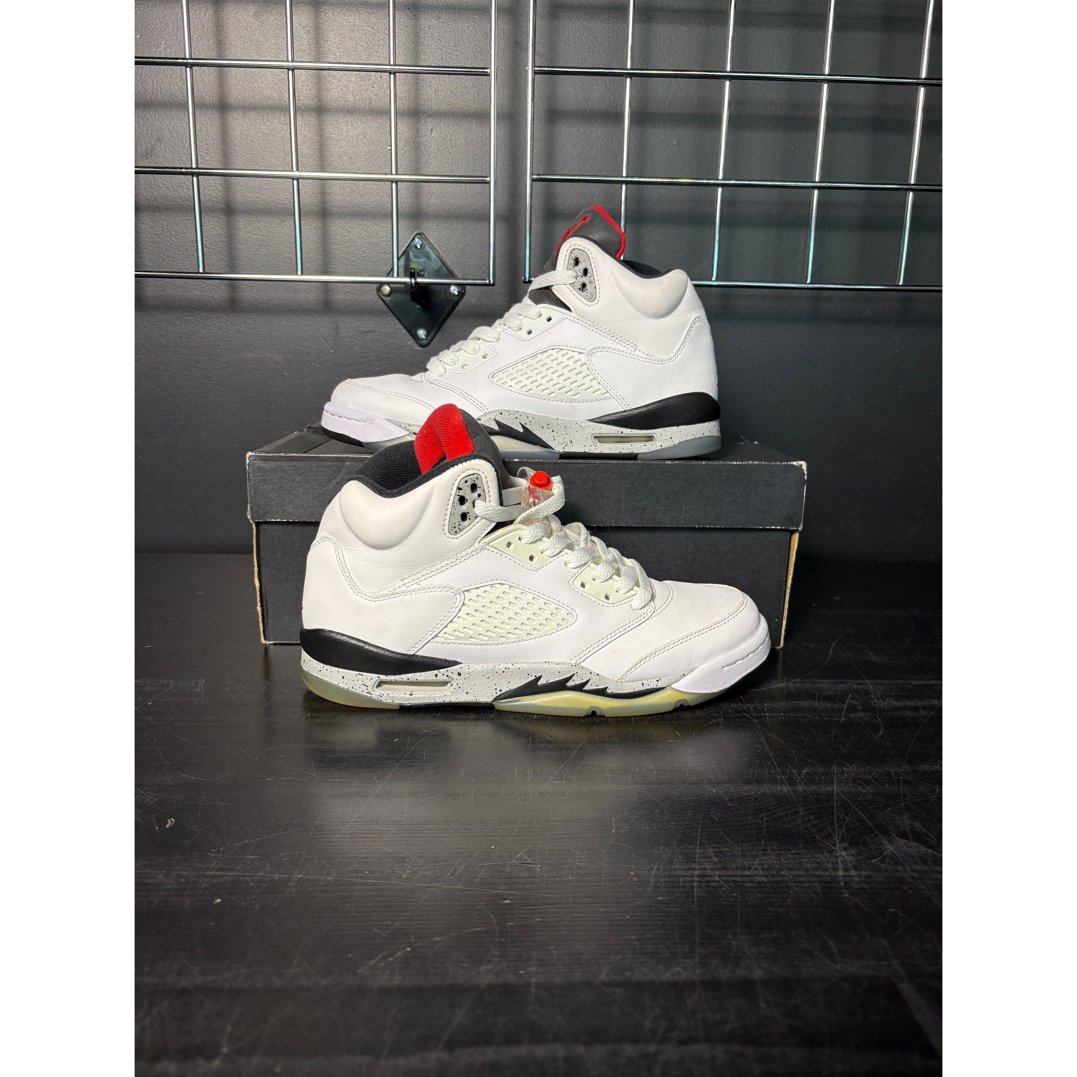 Air Jordan 5 Retro "White Cement" (GS) **PRE-OWNED**