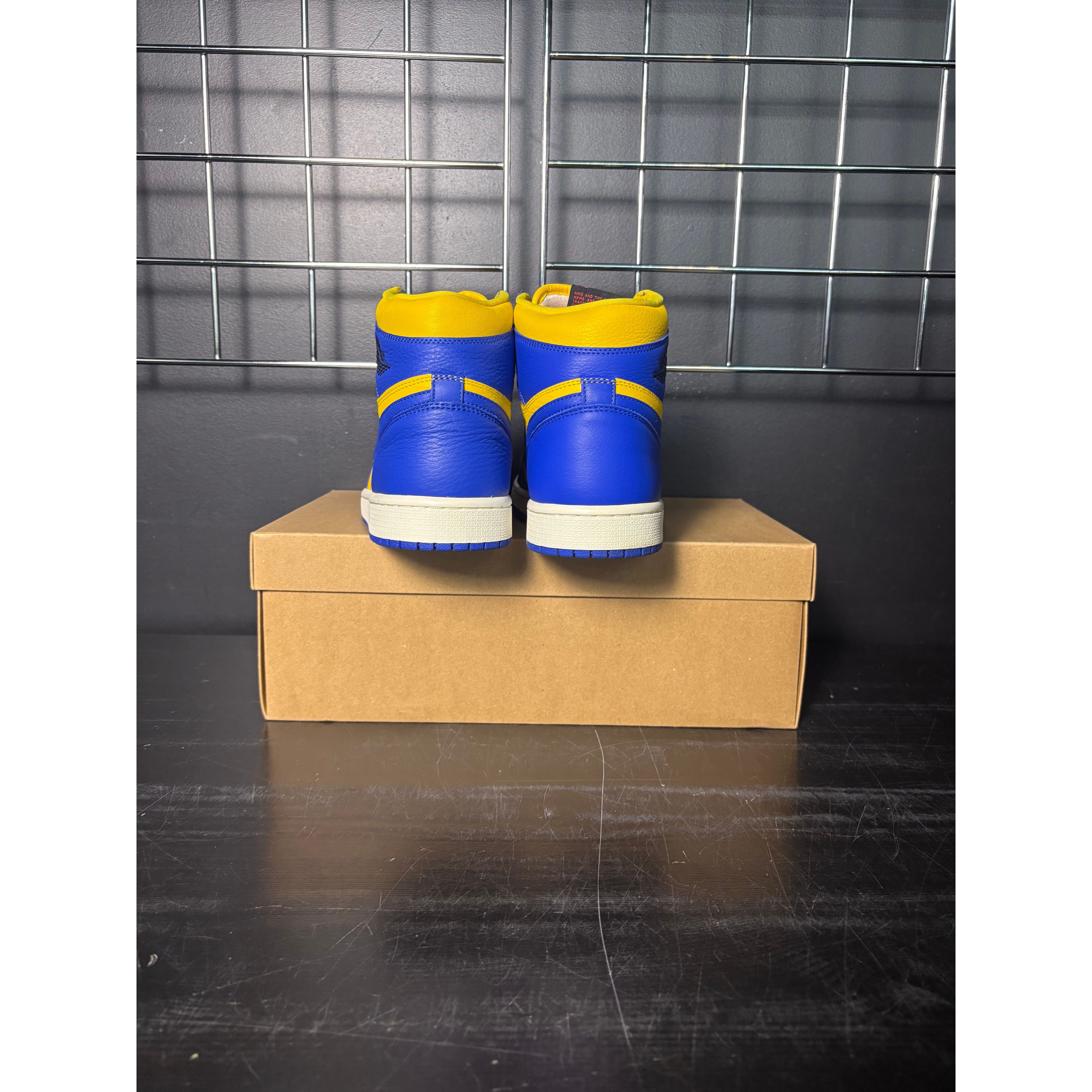 Air Jordan 1 Retro High OG "Reverse Laney" (WMNS) **PRE-OWNED** REP. BOX