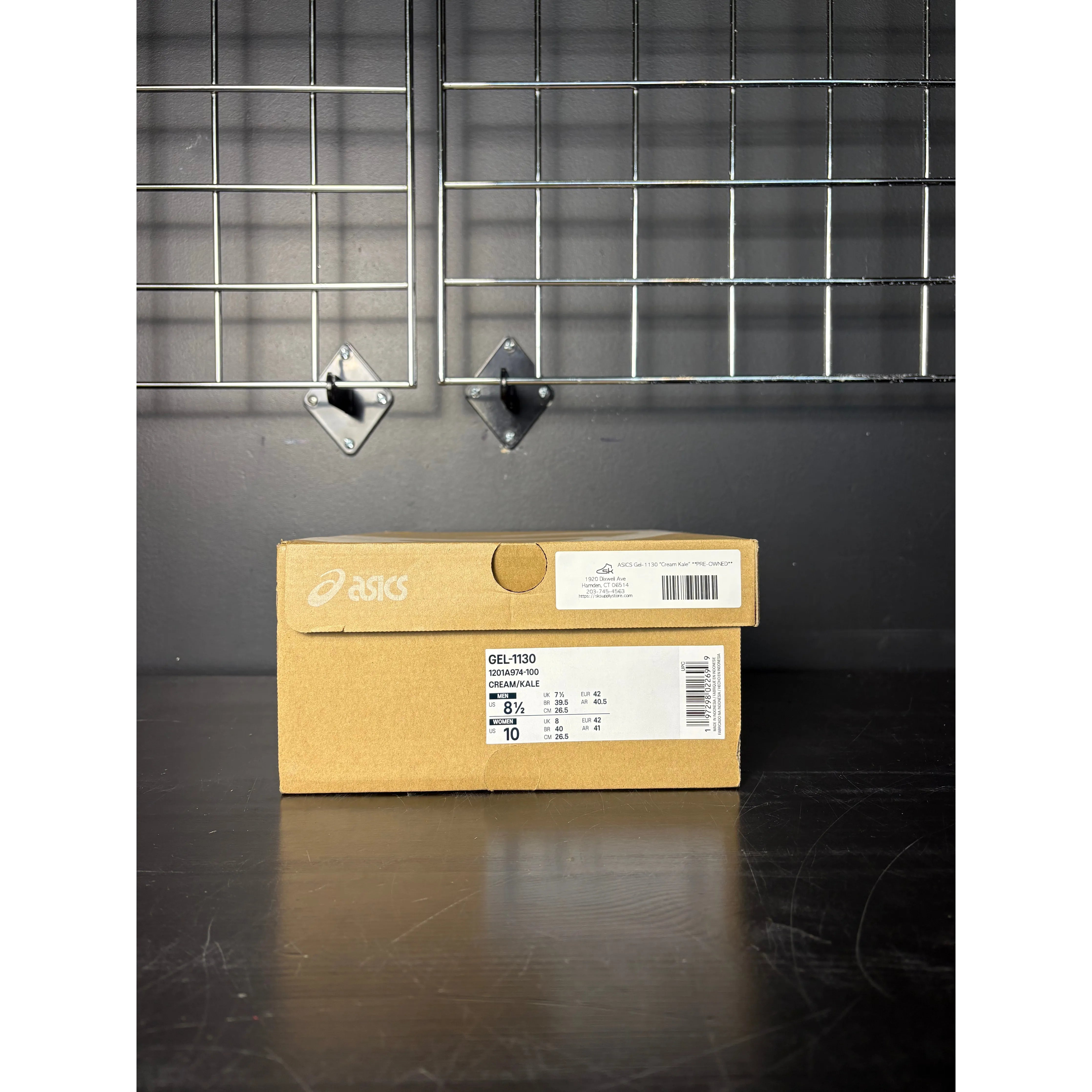 ASICS Gel-1130 "Cream Kale" **PRE-OWNED**
