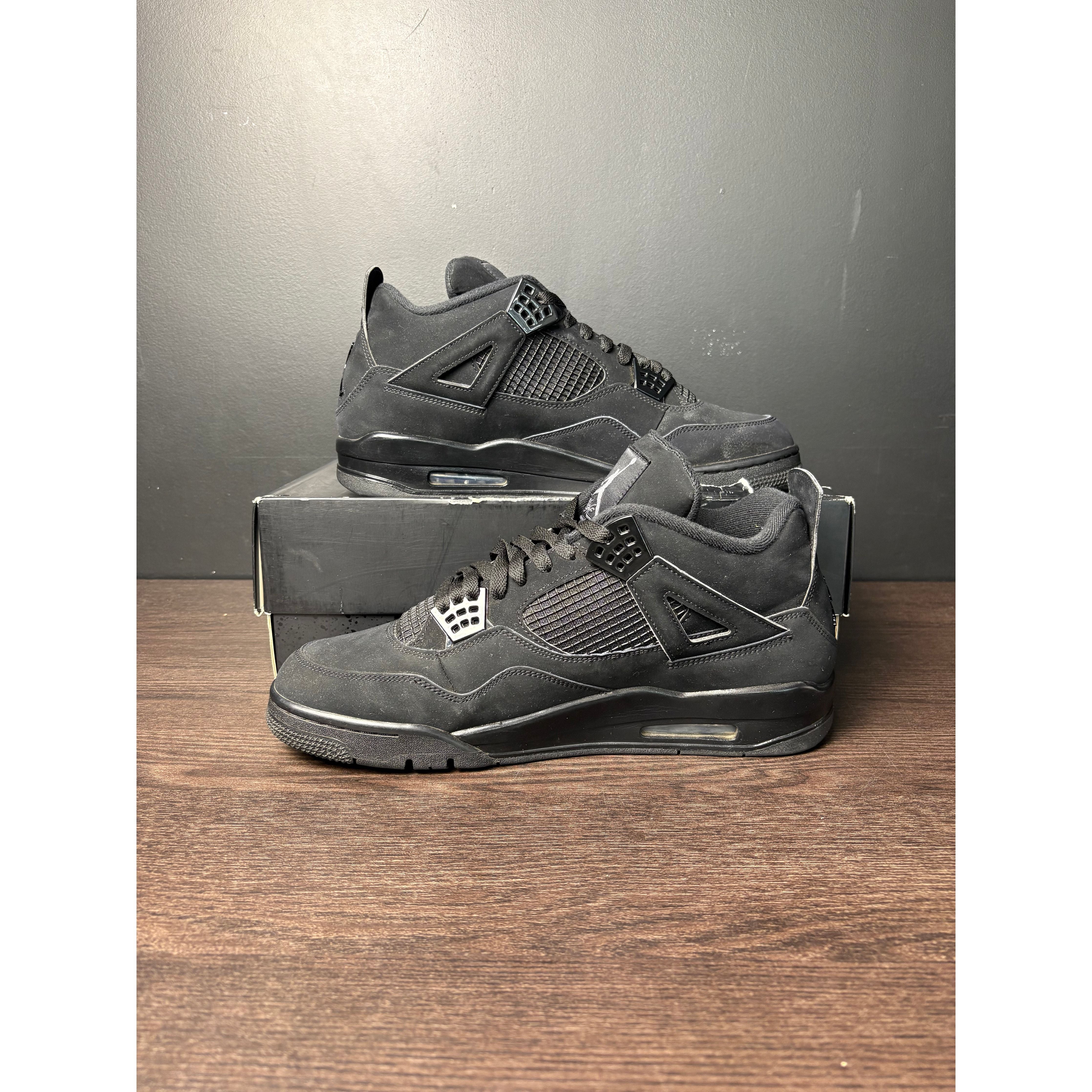 Air Jordan 4 Retro "Black Cat" **PRE-OWNED**