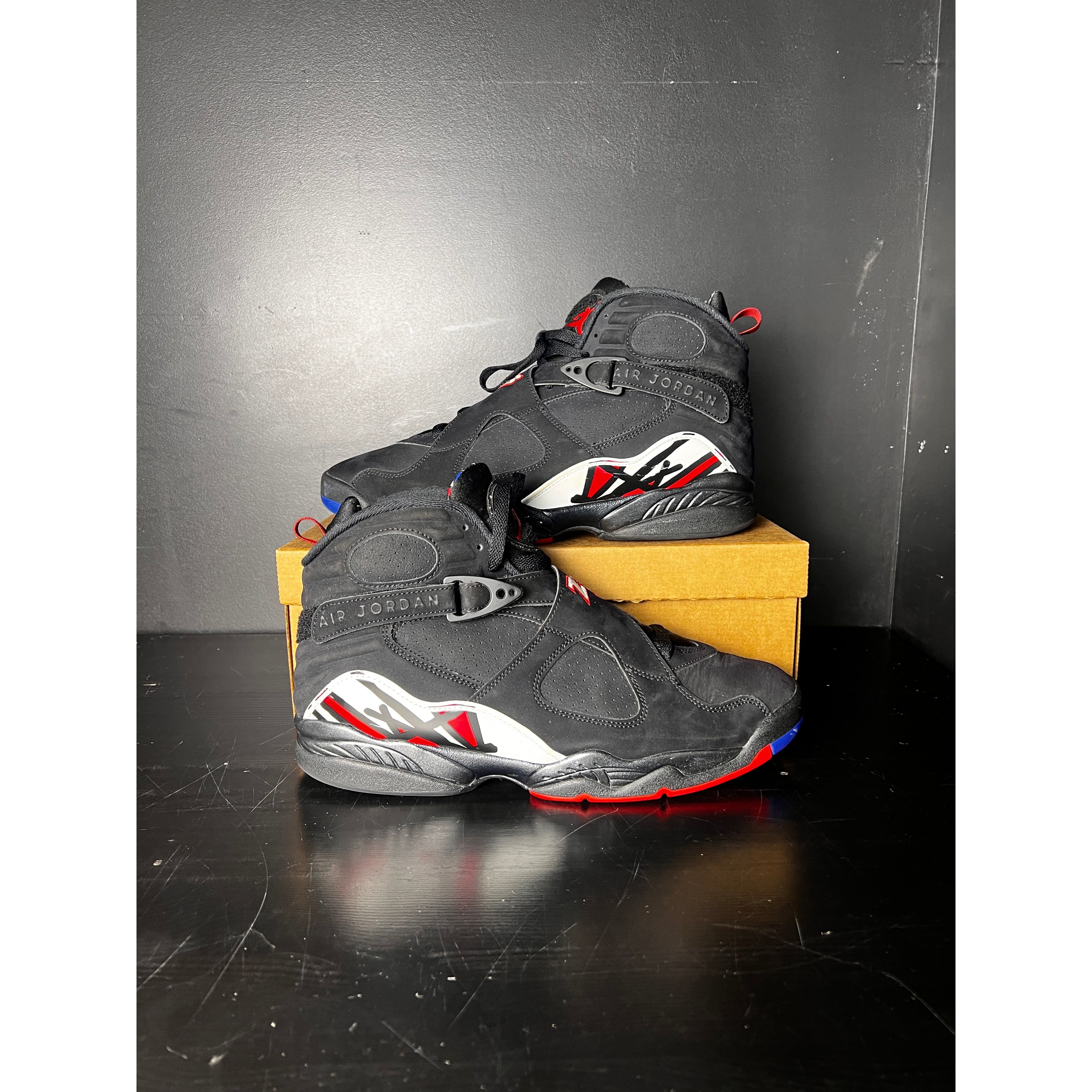 Air Jordan 8 Retro "Playoffs" (2023) **PRE-OWNED** REP. BOX