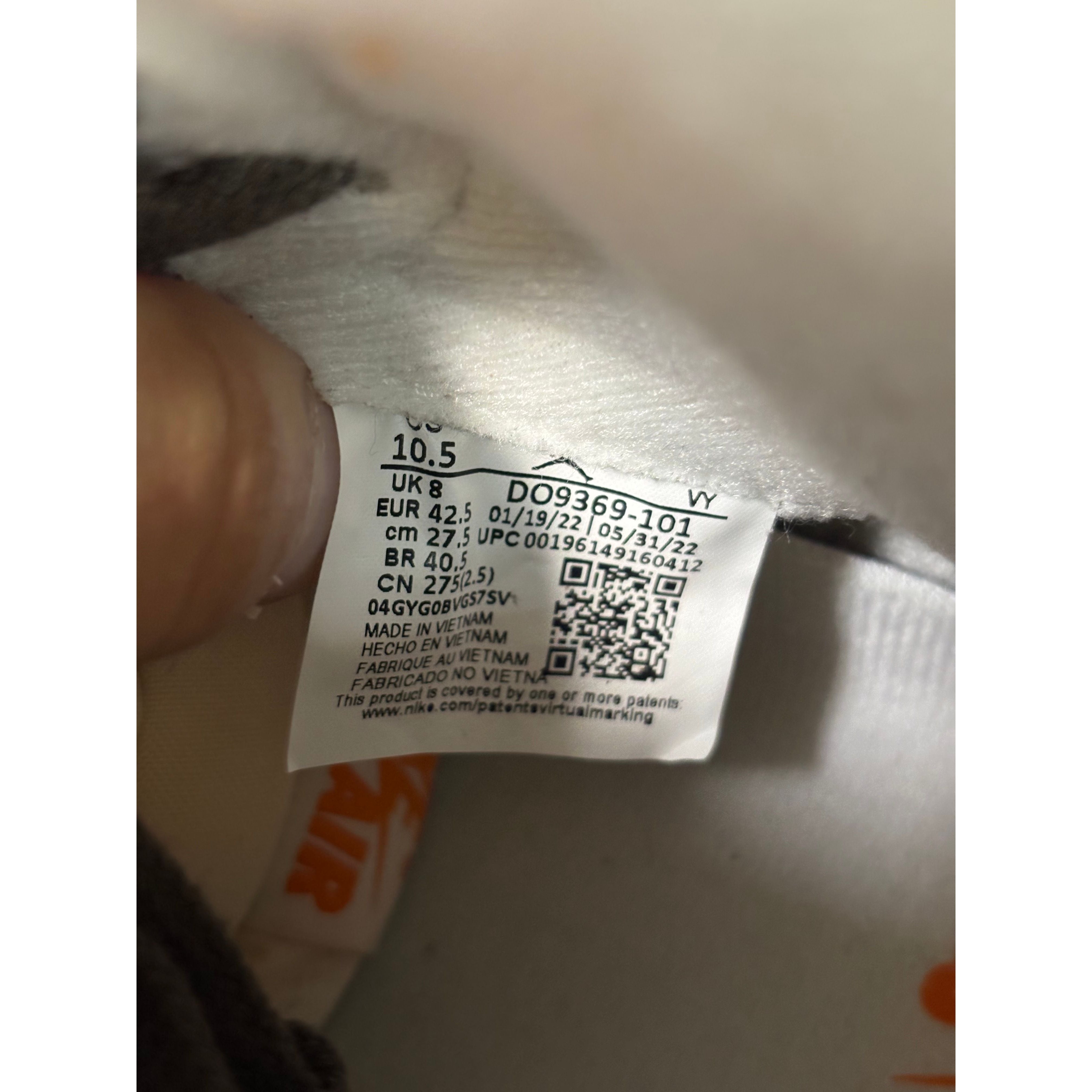 Air Jordan 1 Retro High OG "Starfish" (WMNS) **PRE-OWNED** REP. BOX