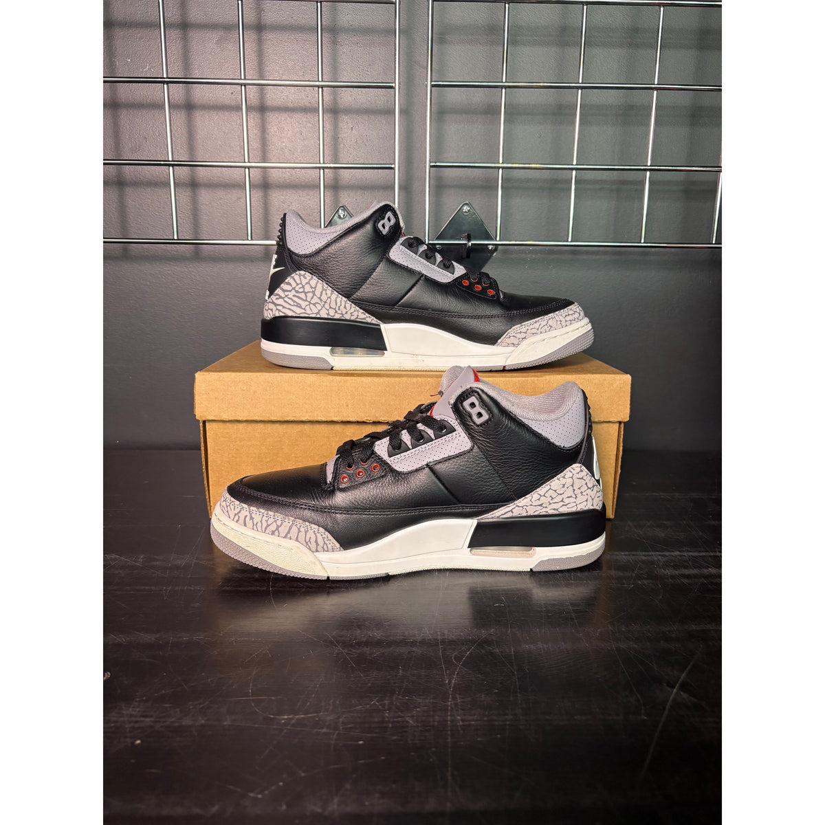 Air Jordan 3 Retro OG "Black Cement" (2024) **PRE-OWNED**
