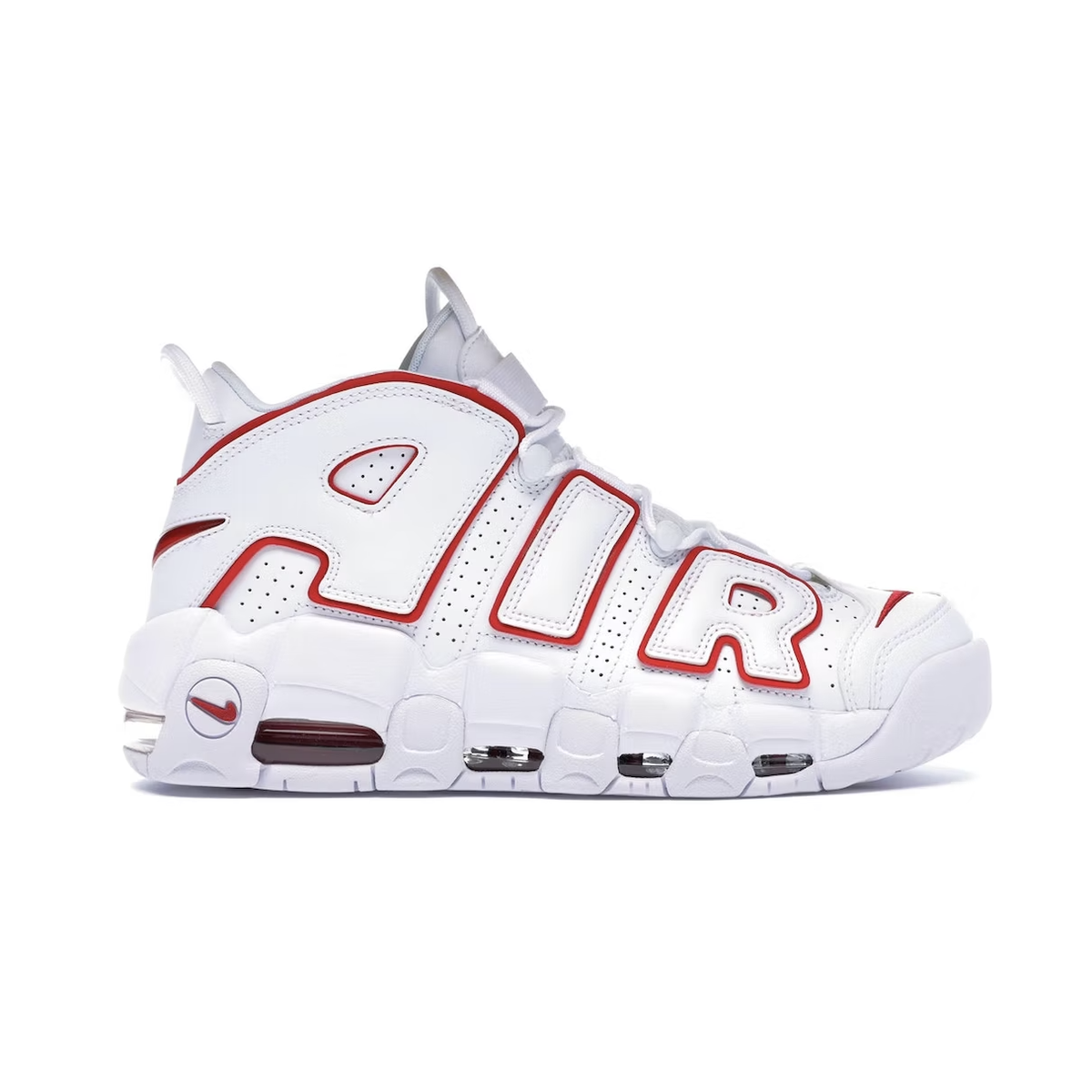 Nike Air More Uptempo "White/Varsity Red" (2021)
