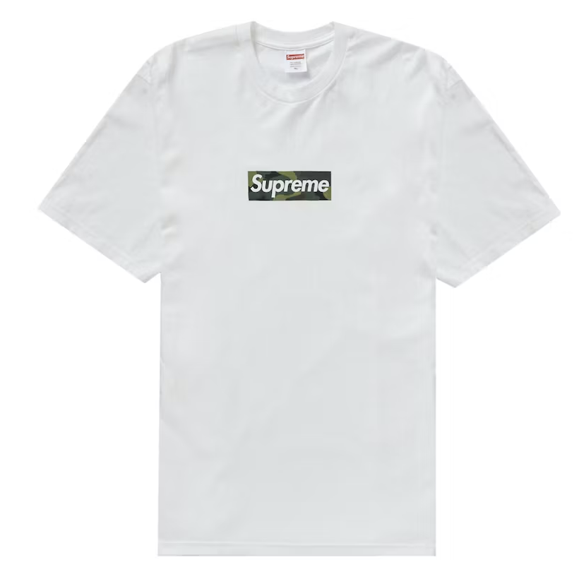 Supreme "Box Logo" Tee (FW23) (White)