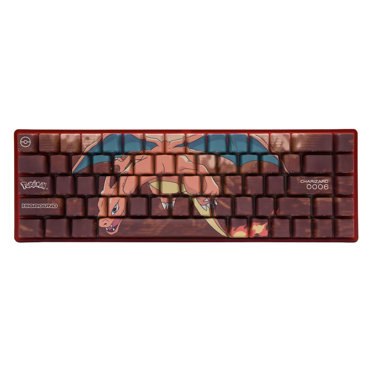 Higround x Pokémon Charizard Basecamp 65 Keyboard