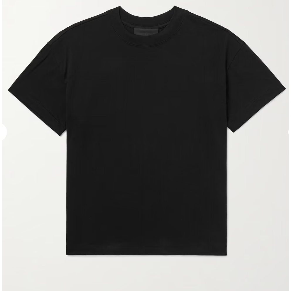 FEAR OF GOD ESSENTIALS Jersey T-Shirt (Black)