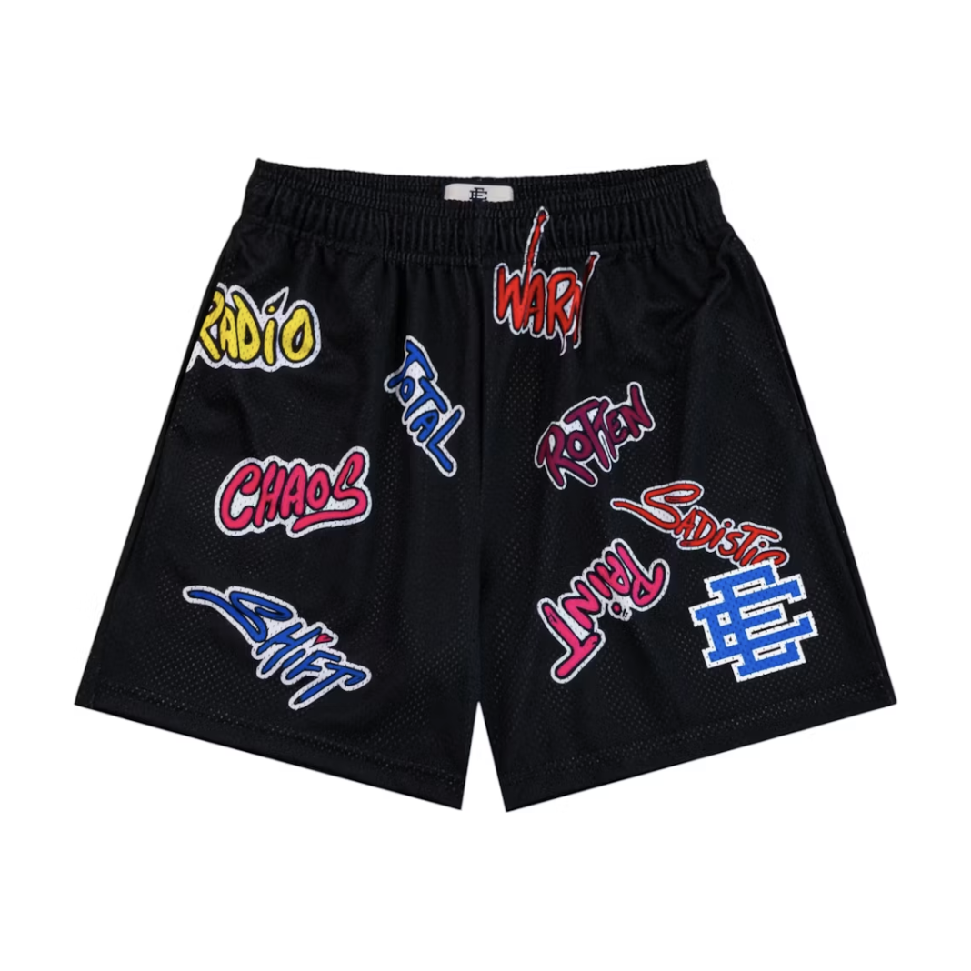 Eric Emanuel x Matty Boy EE Shorts (Black/Blue)