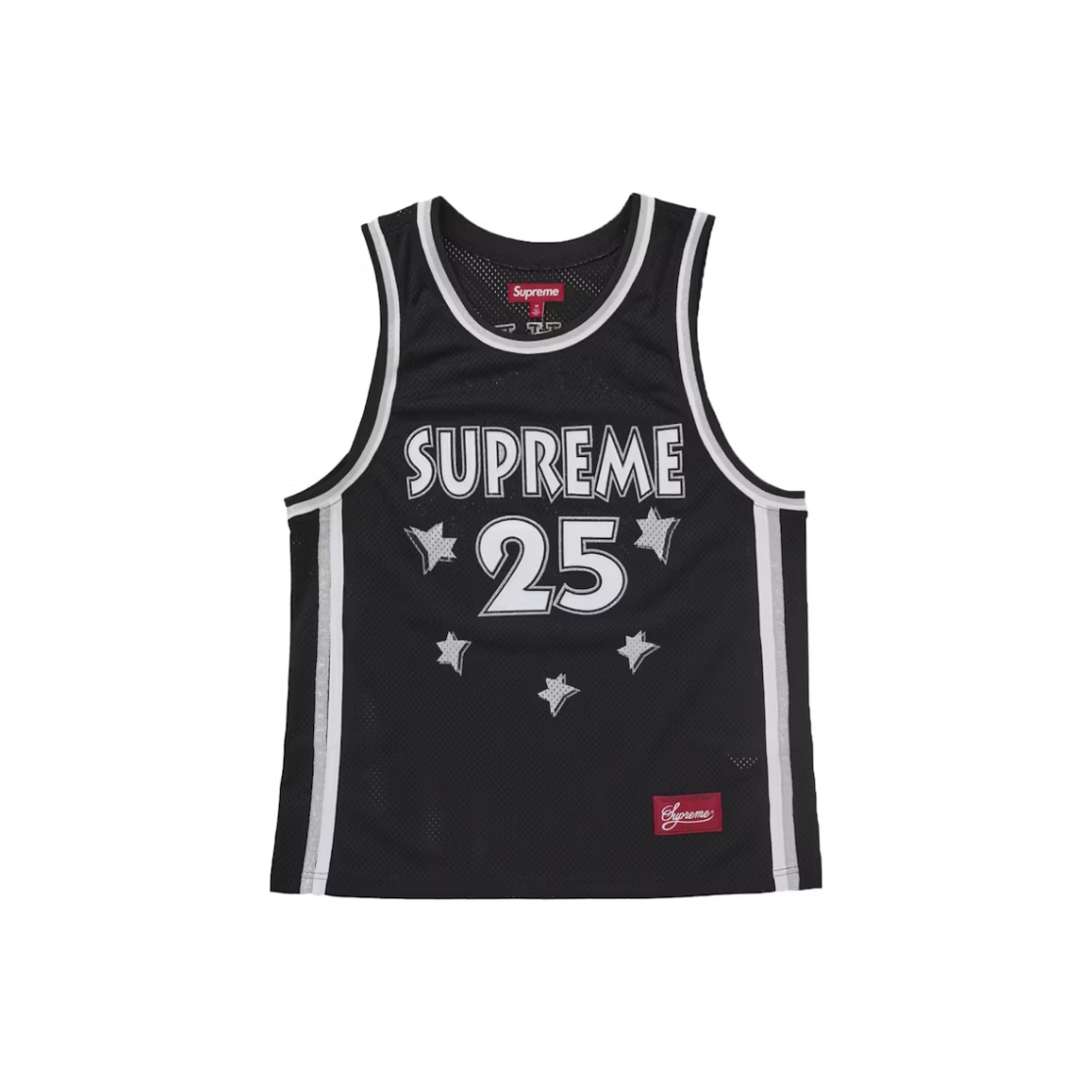 Supreme "All Star" Basketball Jersey (SS25) (Black)