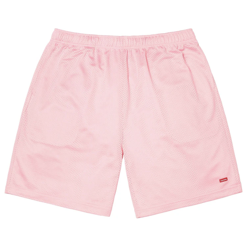 Supreme "Small Box" Baggy Shorts (Pink)