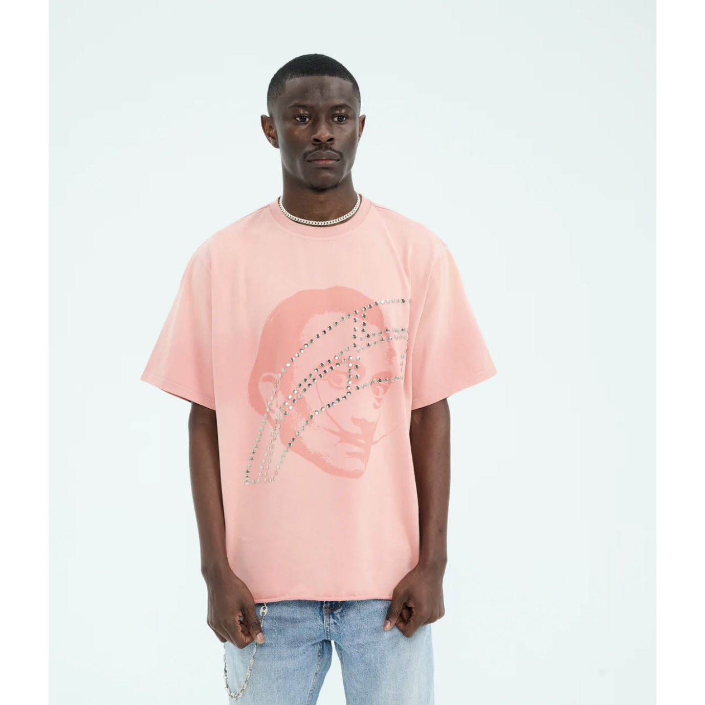Reves Labs "Dali" Tee (lRose Sun Washed)