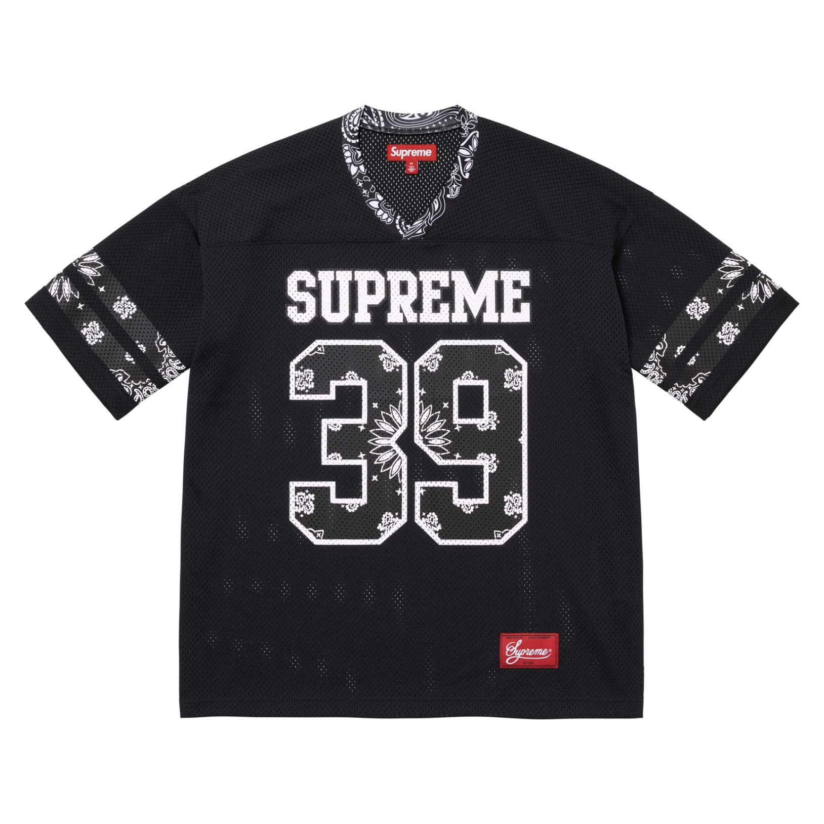 Supreme "Bandana" Football Jersey (Black)