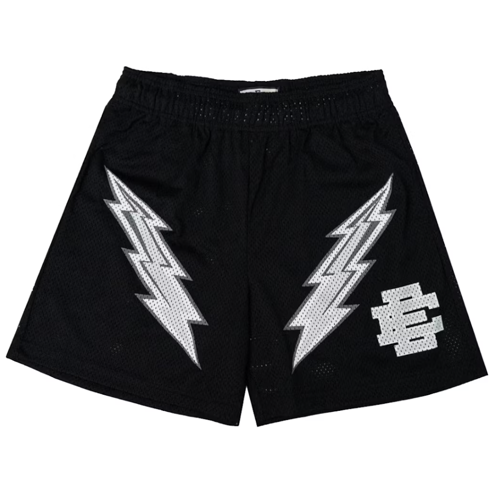 Eric Emanuel EE Basic "Lightning Bolt" (Cyber Monday) Short (Black/White)