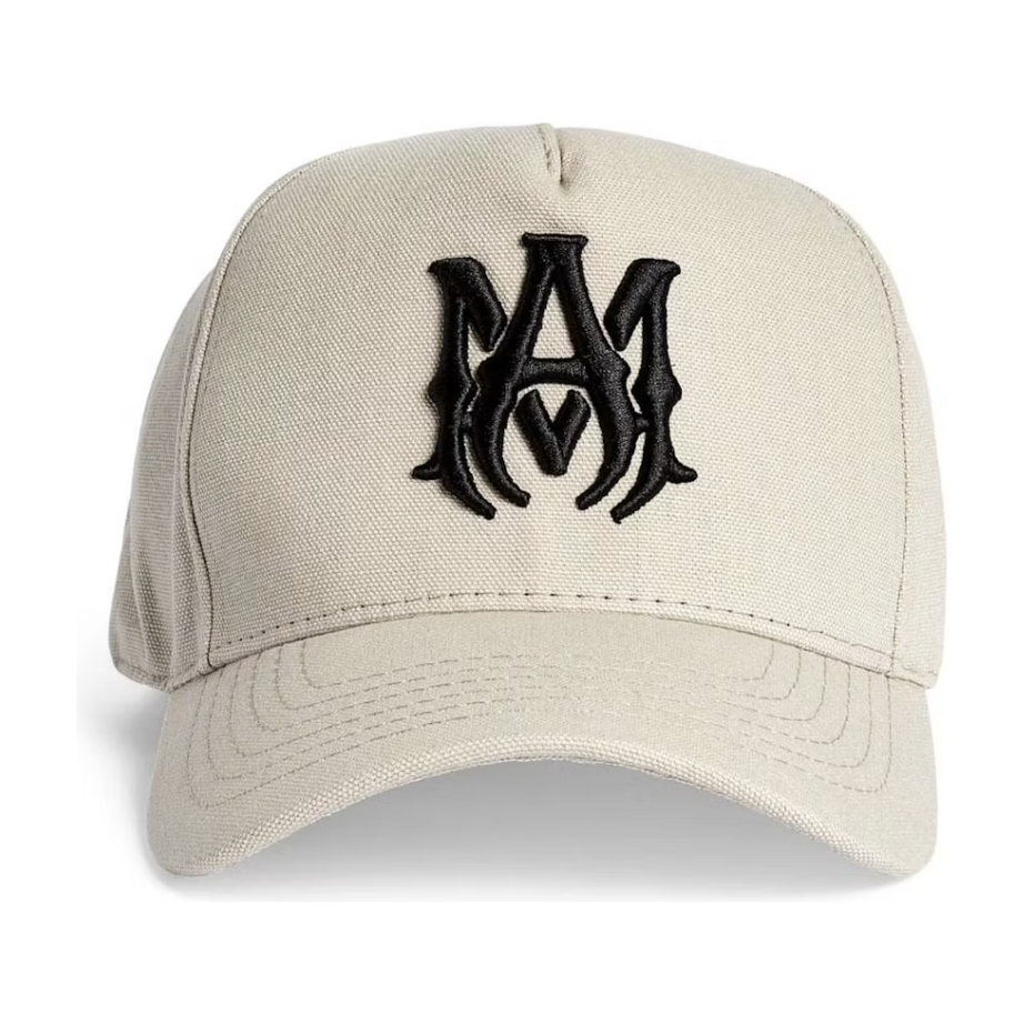 AMIRI "MA Canvas" Cap (Alabaster)