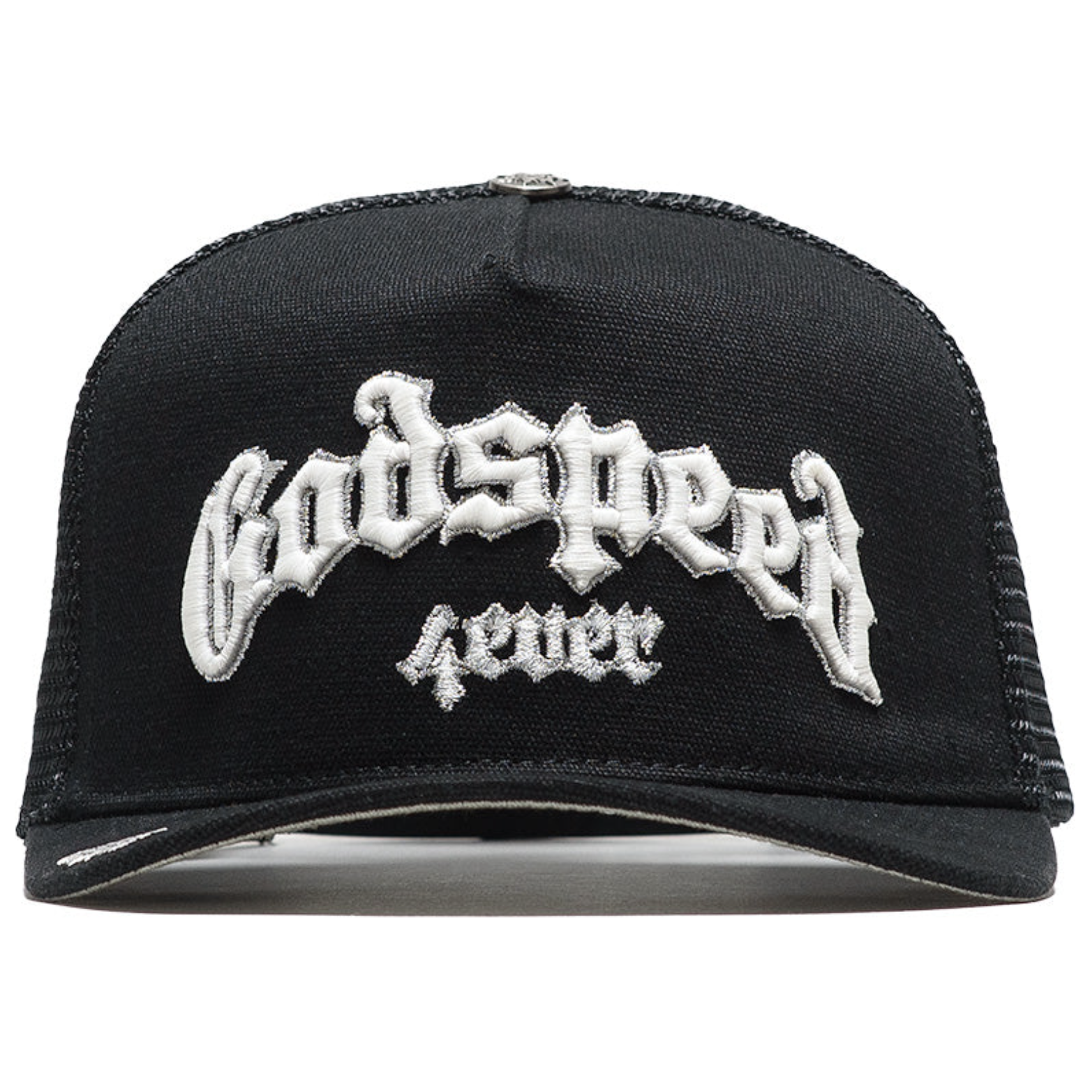 Godspeed "GS Forever" Trucker Hat (Black/White)
