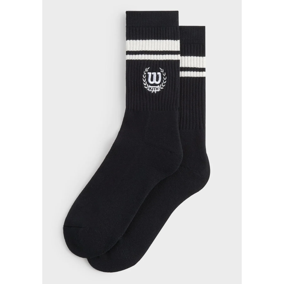 Kith for Wilson "Striped Logo" Crew Socks
