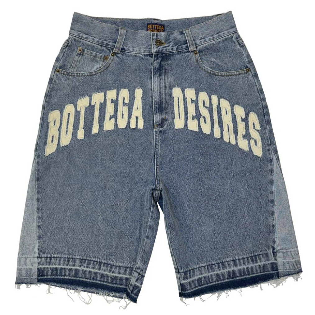 Bottega Desires Denim Shorts "Blue"